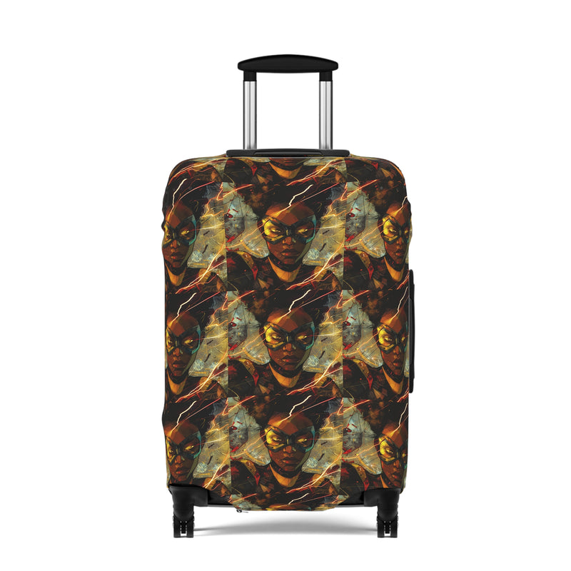 Afro Hero Luggage Cover