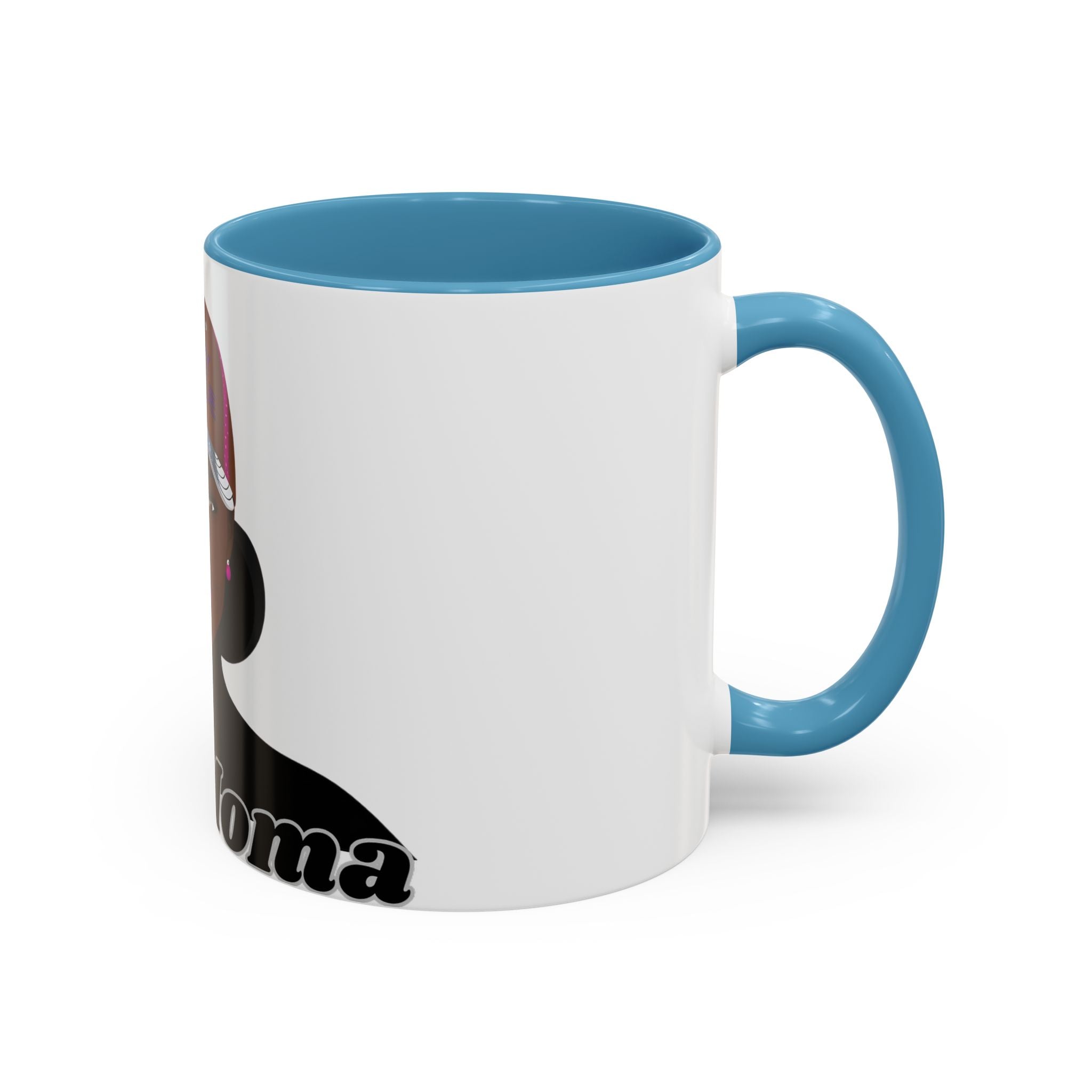 Boss Mama Accent Coffee Mug - Empowerment Gift for Strong Women