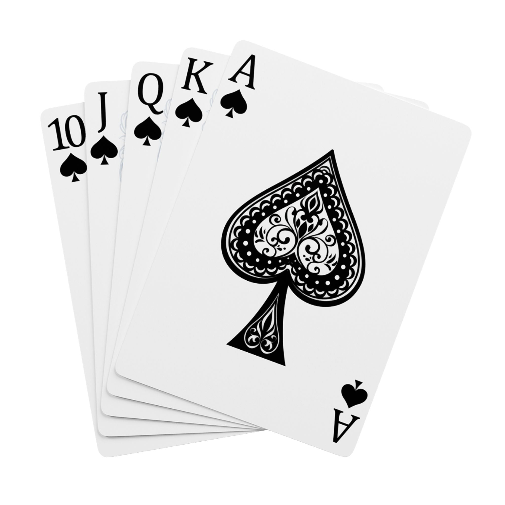Ebony Monique Poker Playing Cards — Luxury Purple & Gold Deck