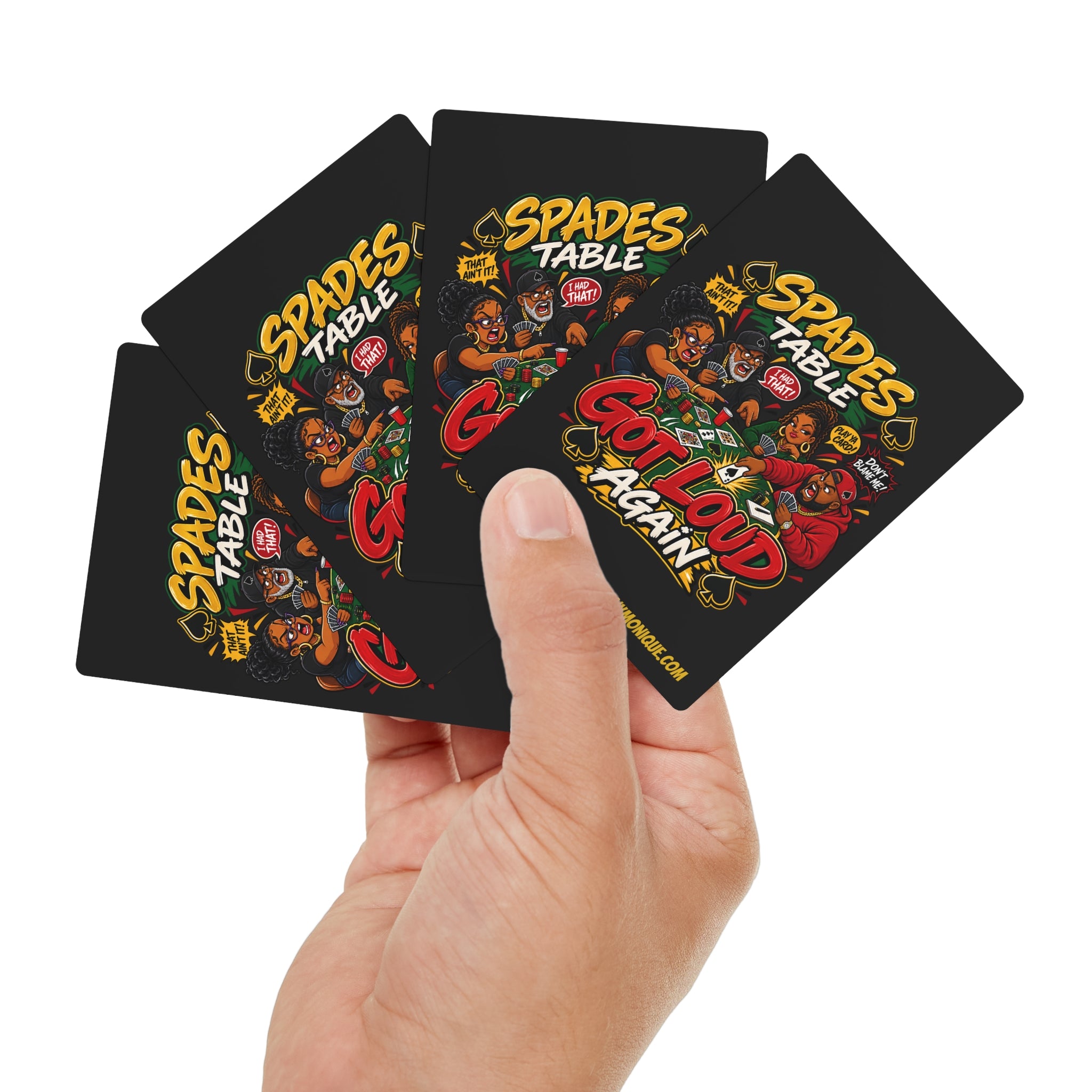 Spades Battle Poker Cards
