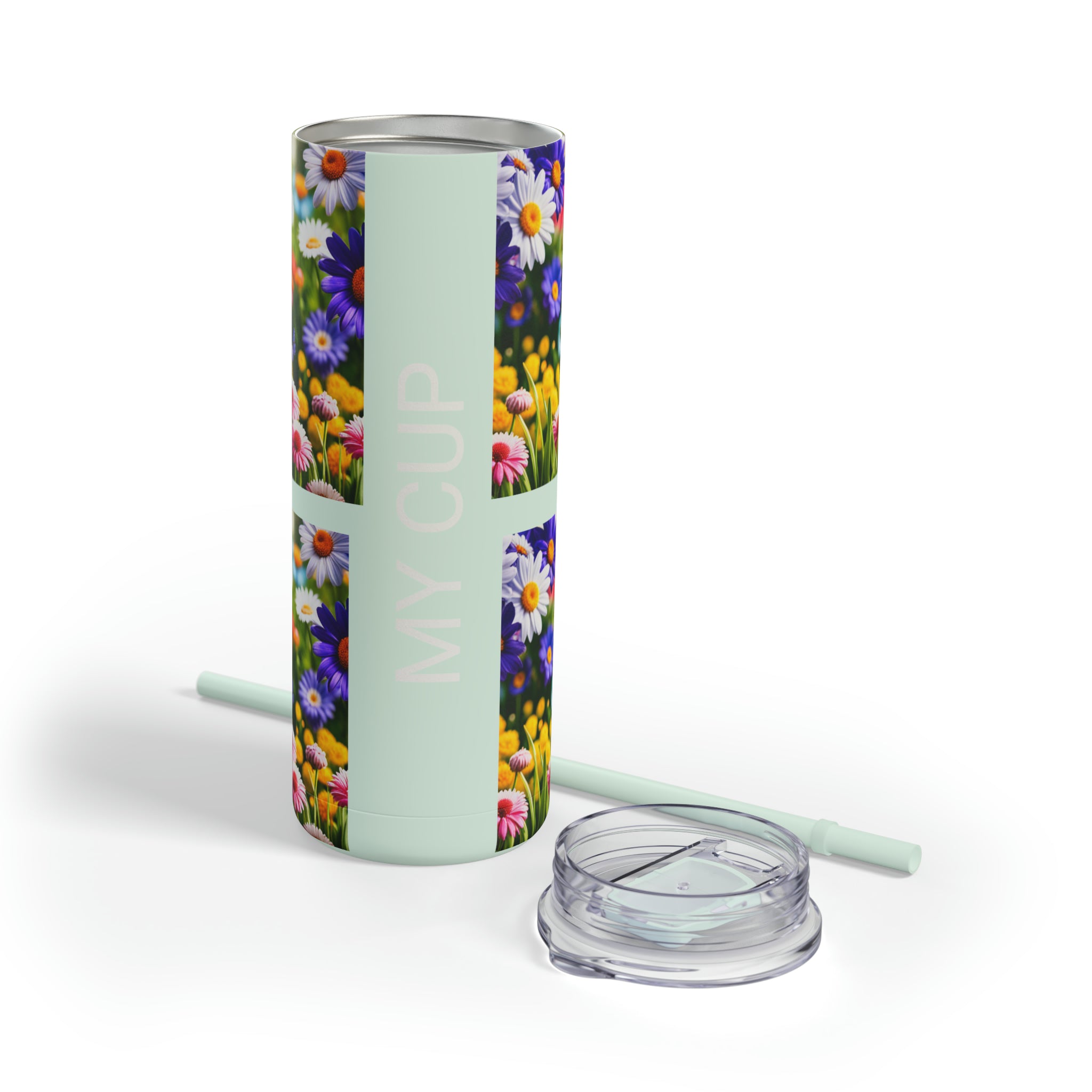 My Cup Skinny Matte Tumbler, 20oz - ShopEbonyMonique