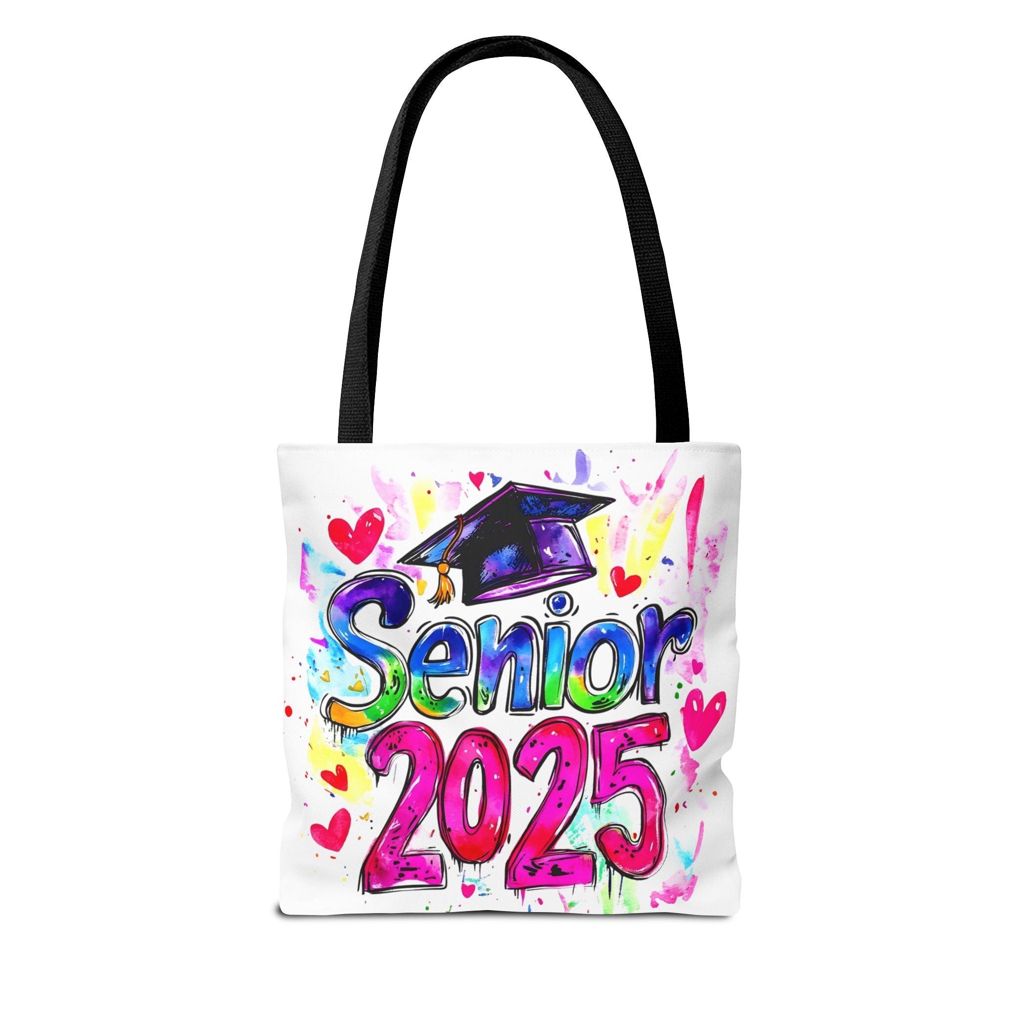 Colorful Senior 2025 Graduation Tote Bag