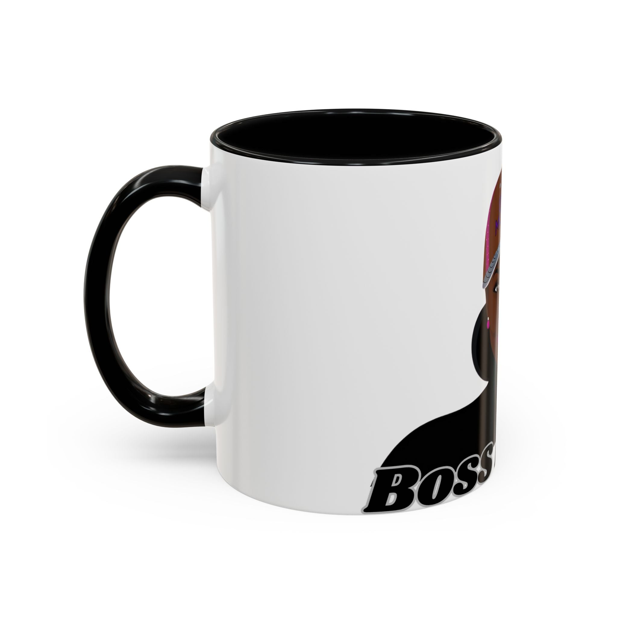 Boss Mama Accent Coffee Mug - Empowerment Gift for Strong Women