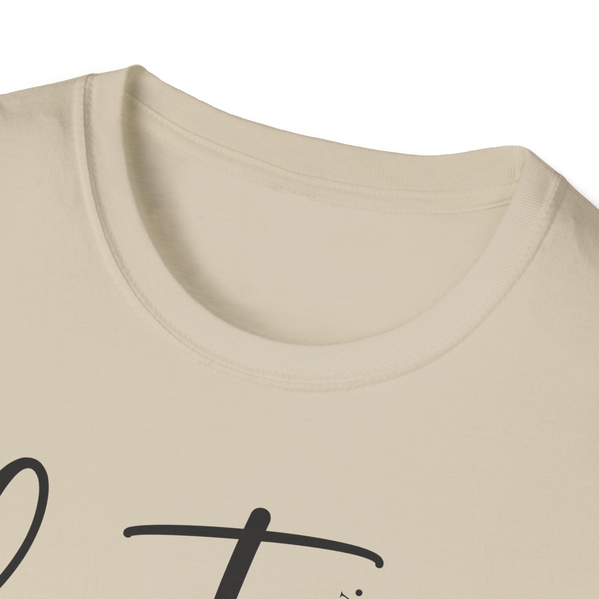 Unisex God Quote T-Shirt, Faith-Based Tee, Christian Apparel, Inspirational Gift, Relaxed Fit Shirt, Everyday Wear