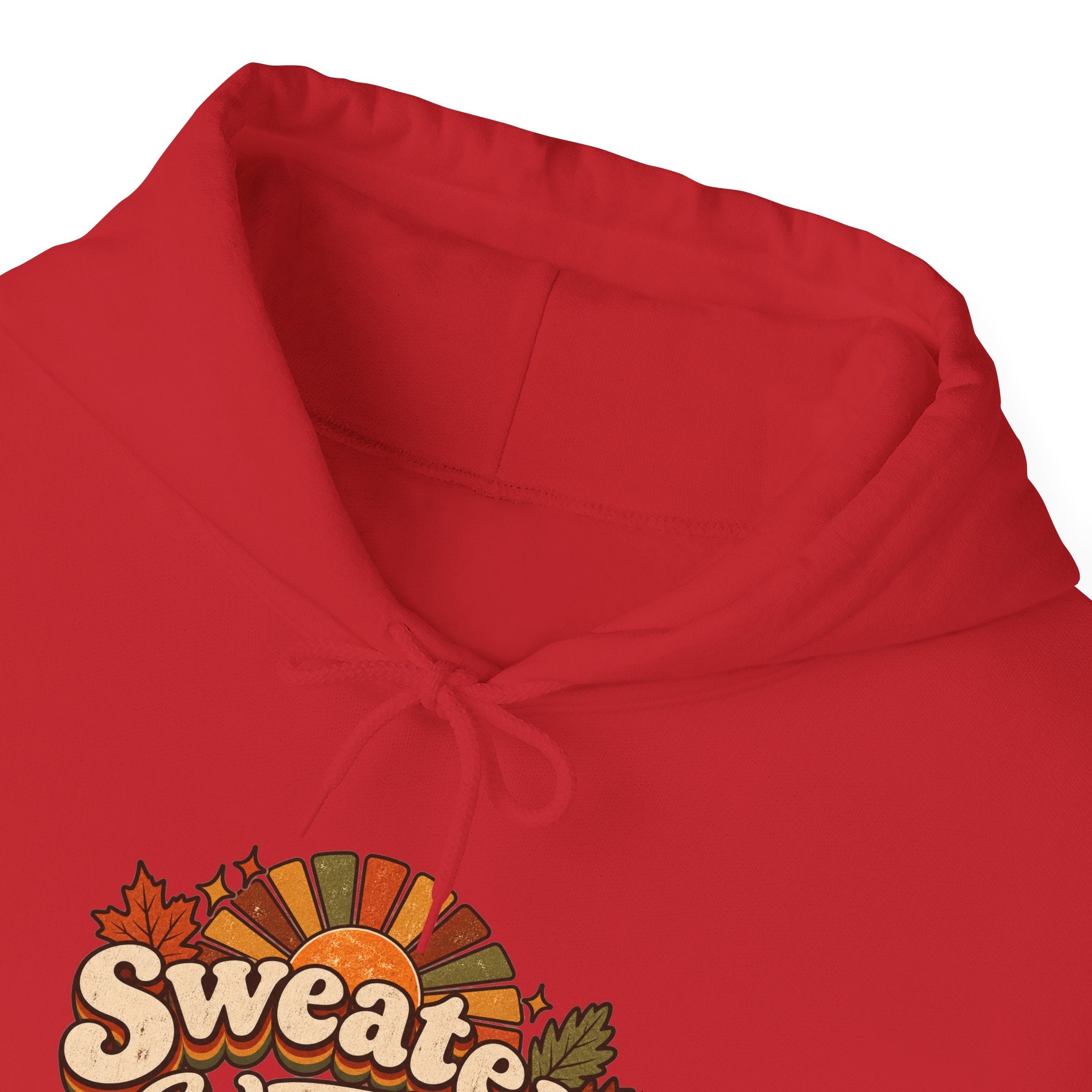 Sweater Weather Hoodie — Cozy Fall Pumpkin Graphic Hoodie