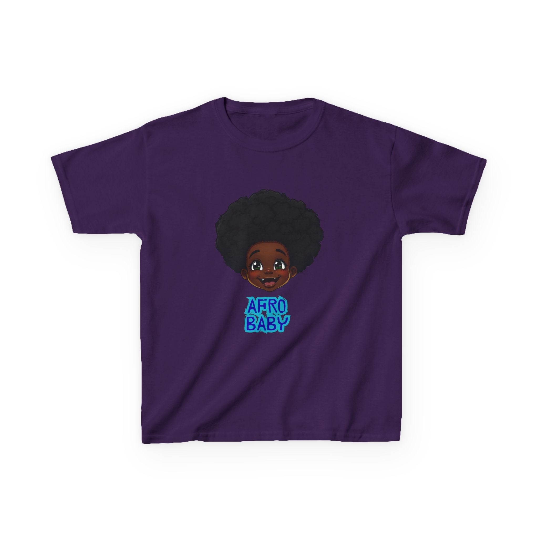 Cute Afro Baby Kids Tee, African American Shirt, Black Pride Clothing, Gift for Kids, Toddler Birthday Outfit, Everyday Wear