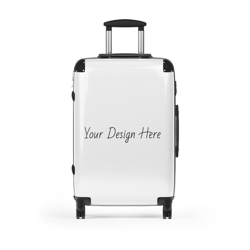 Custom Travel Suitcase - Personalized Luggage for Wanderlust, Vacation, Adventure - Gift for Travelers, Honeymooners, - ShopEbonyMonique