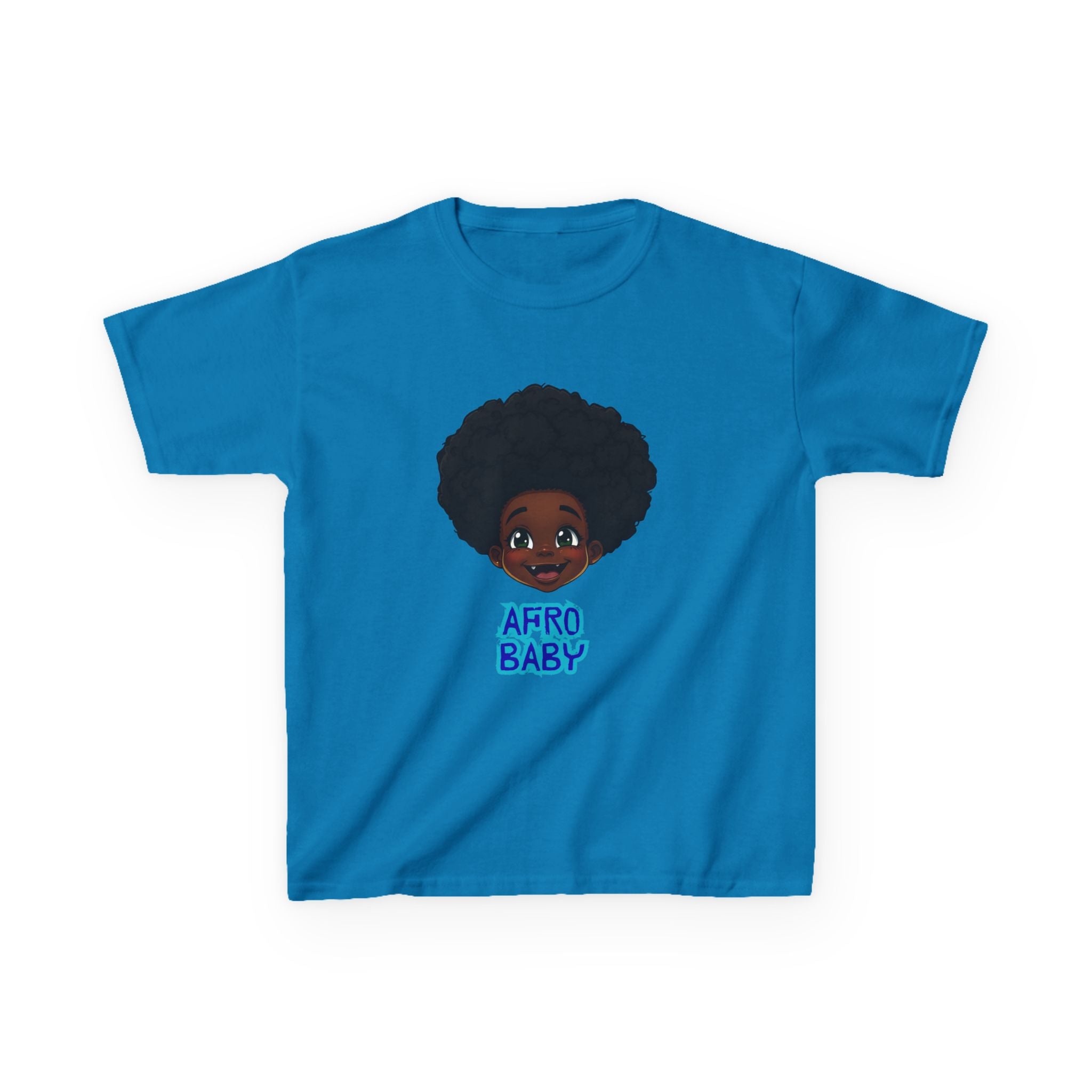 Cute Afro Baby Kids Tee, African American Shirt, Black Pride Clothing, Gift for Kids, Toddler Birthday Outfit, Everyday Wear