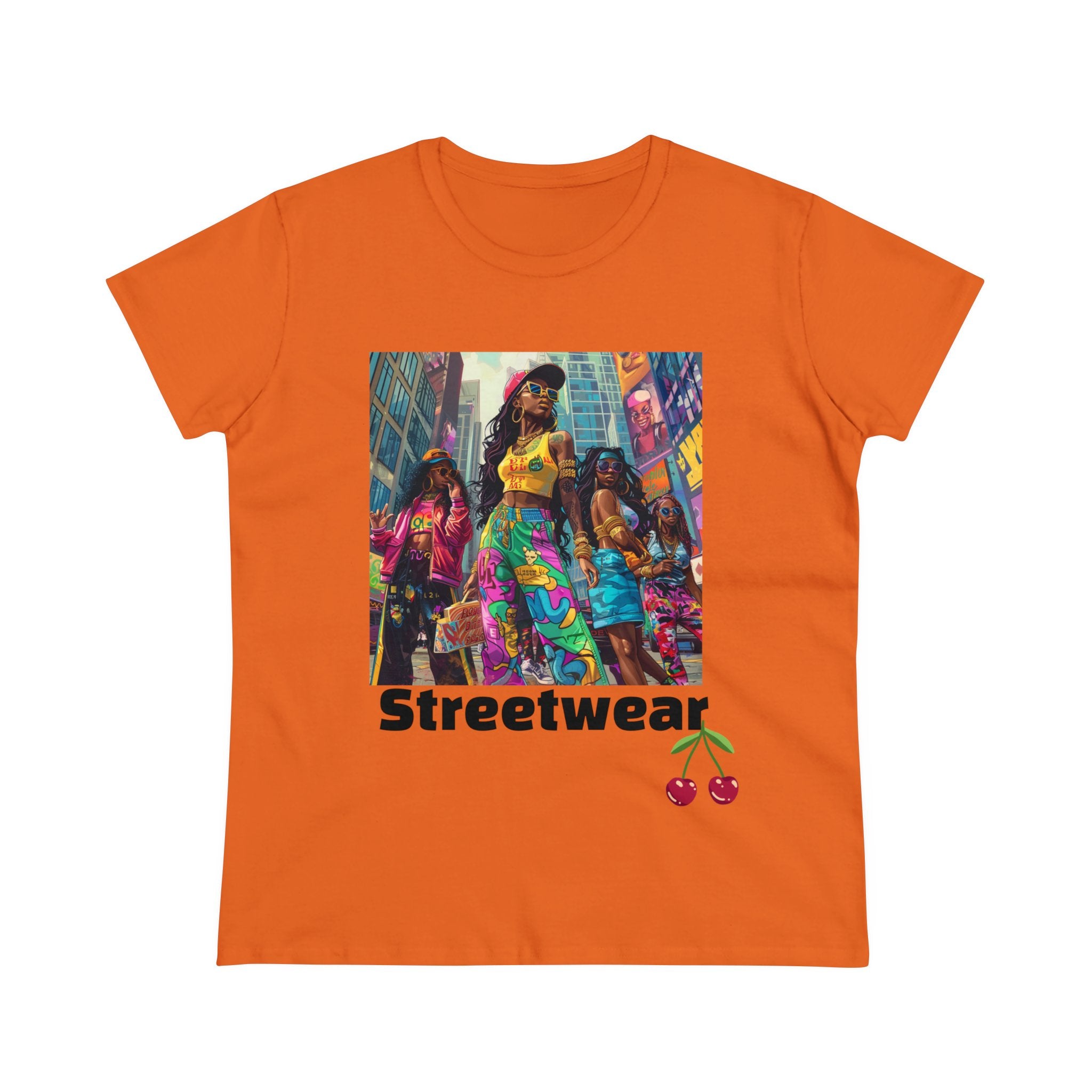 Streetwear Women's Cotton Tee - ShopEbonyMonique