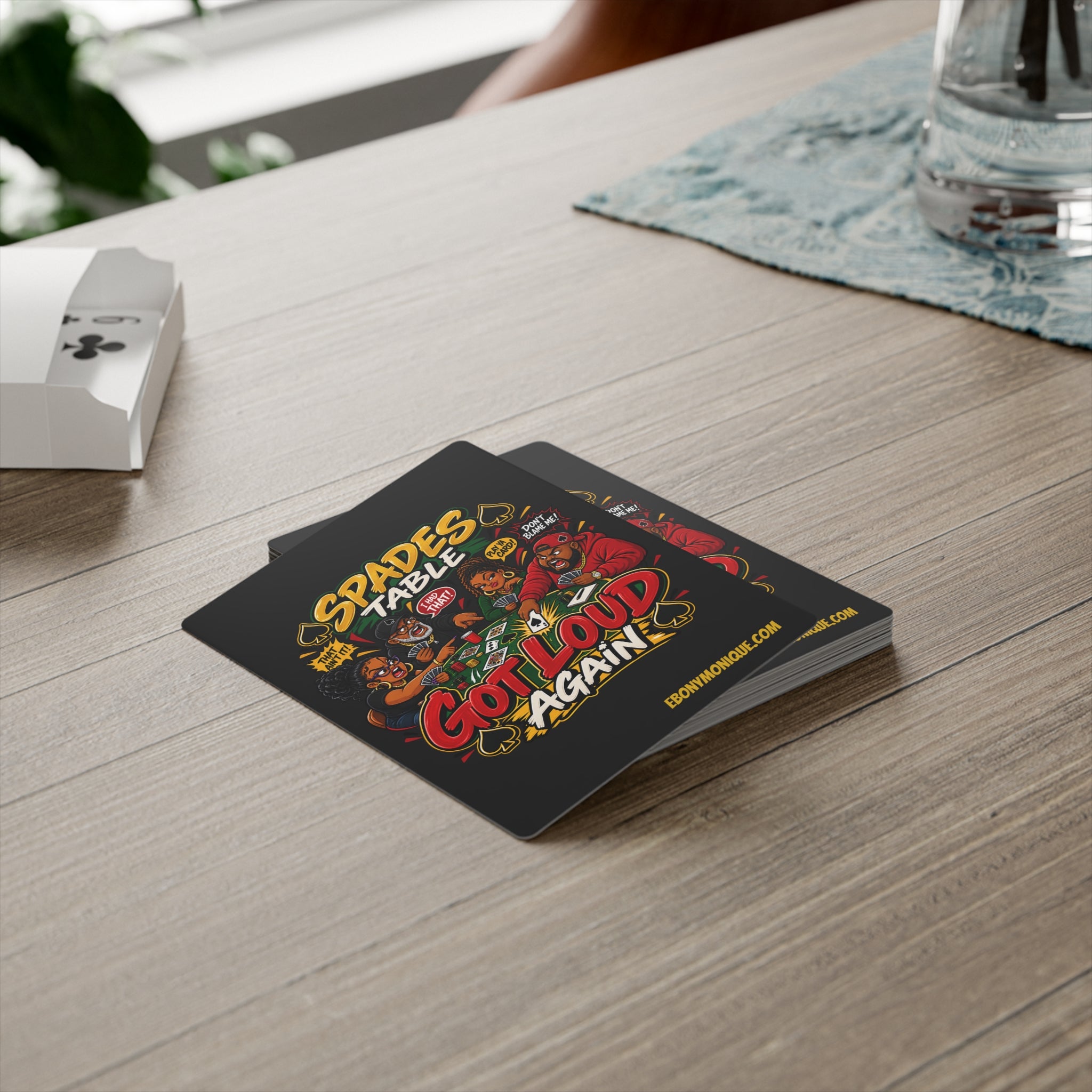 Spades Battle Poker Cards
