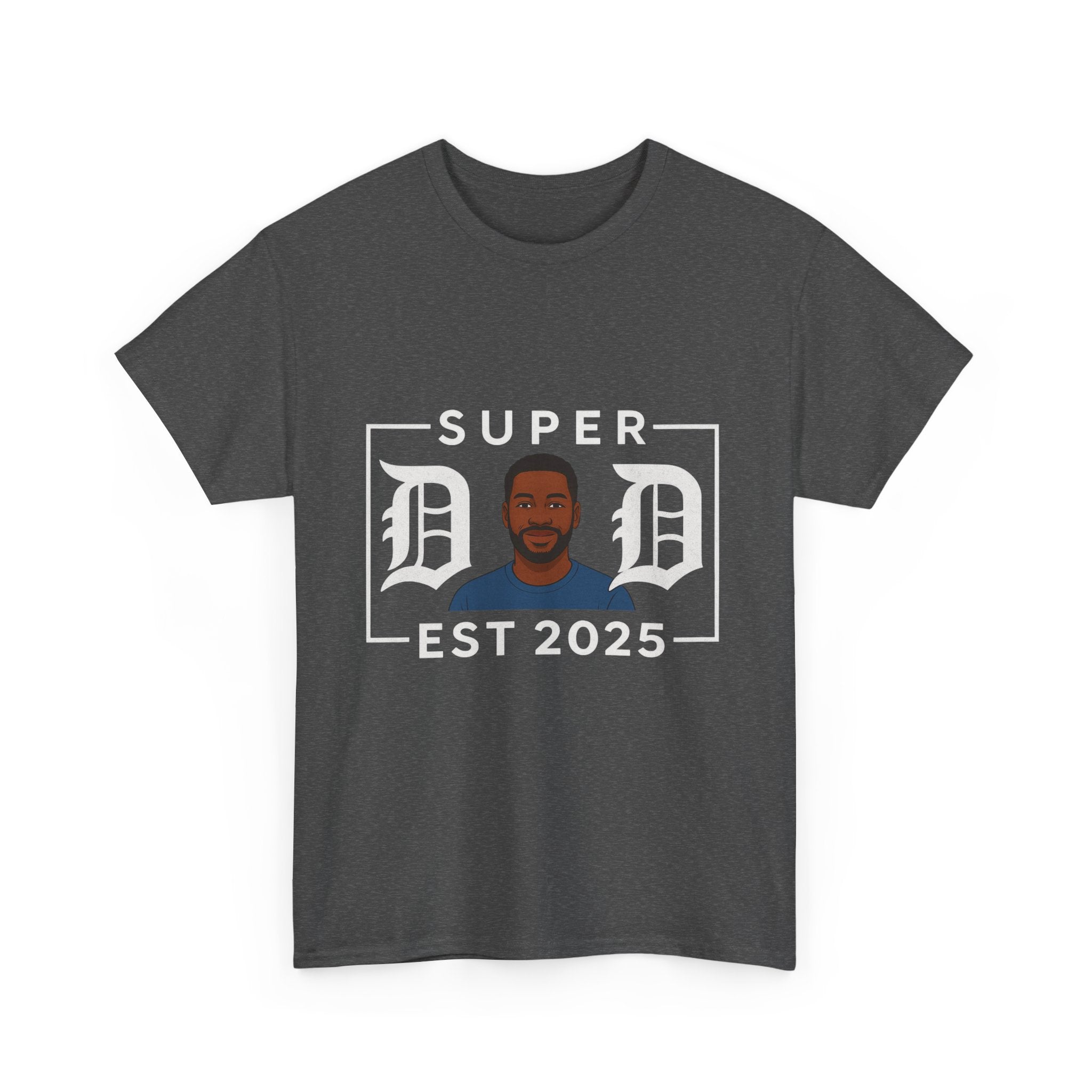Super Dad Unisex Heavy Cotton Tee – Perfect Gift for Father's Day and Celebrations