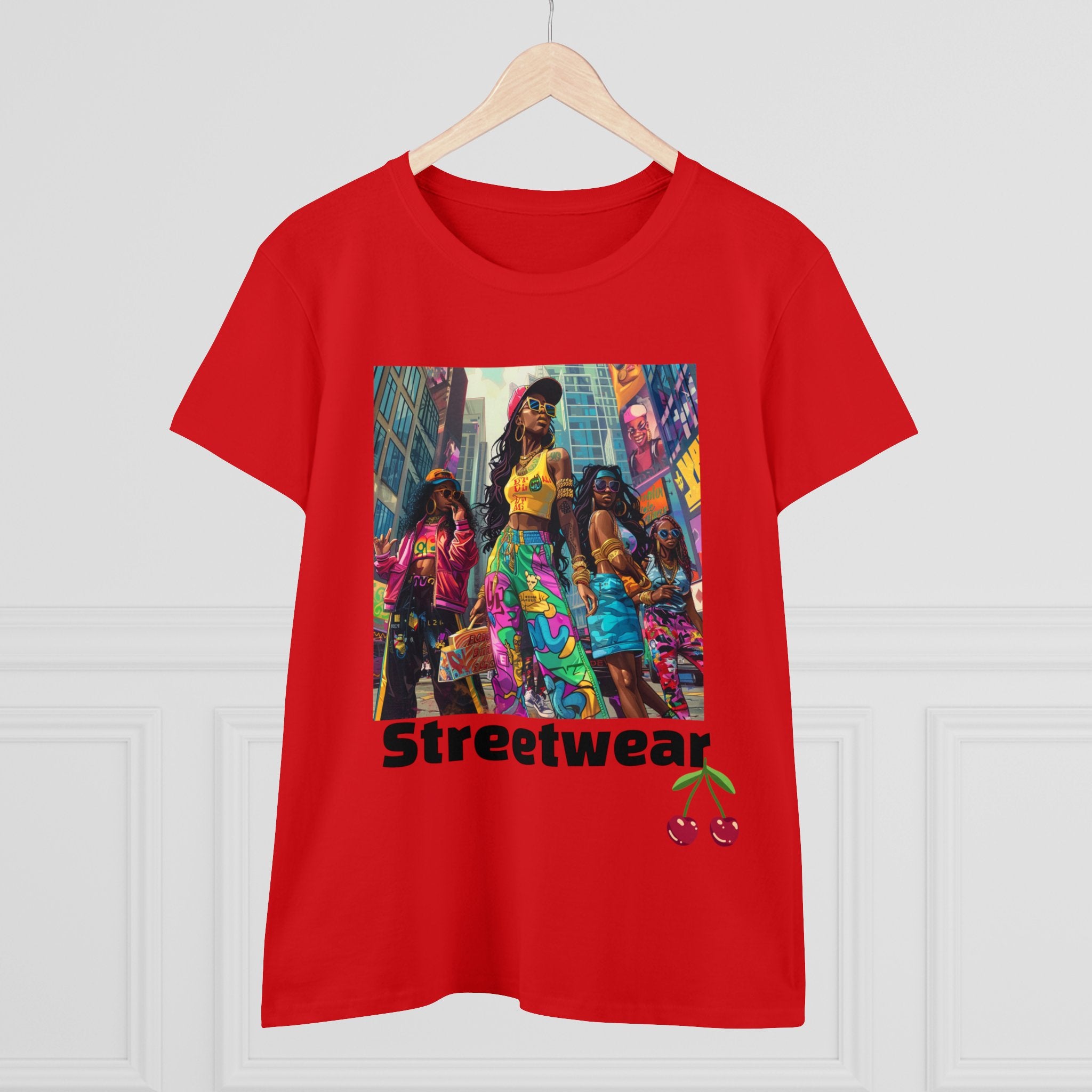 Streetwear Women's Cotton Tee - ShopEbonyMonique