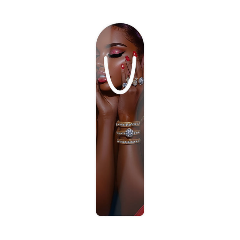 Beauty Elegant Metal Bookmark with Chic Design - Perfect Gift for Book Lovers