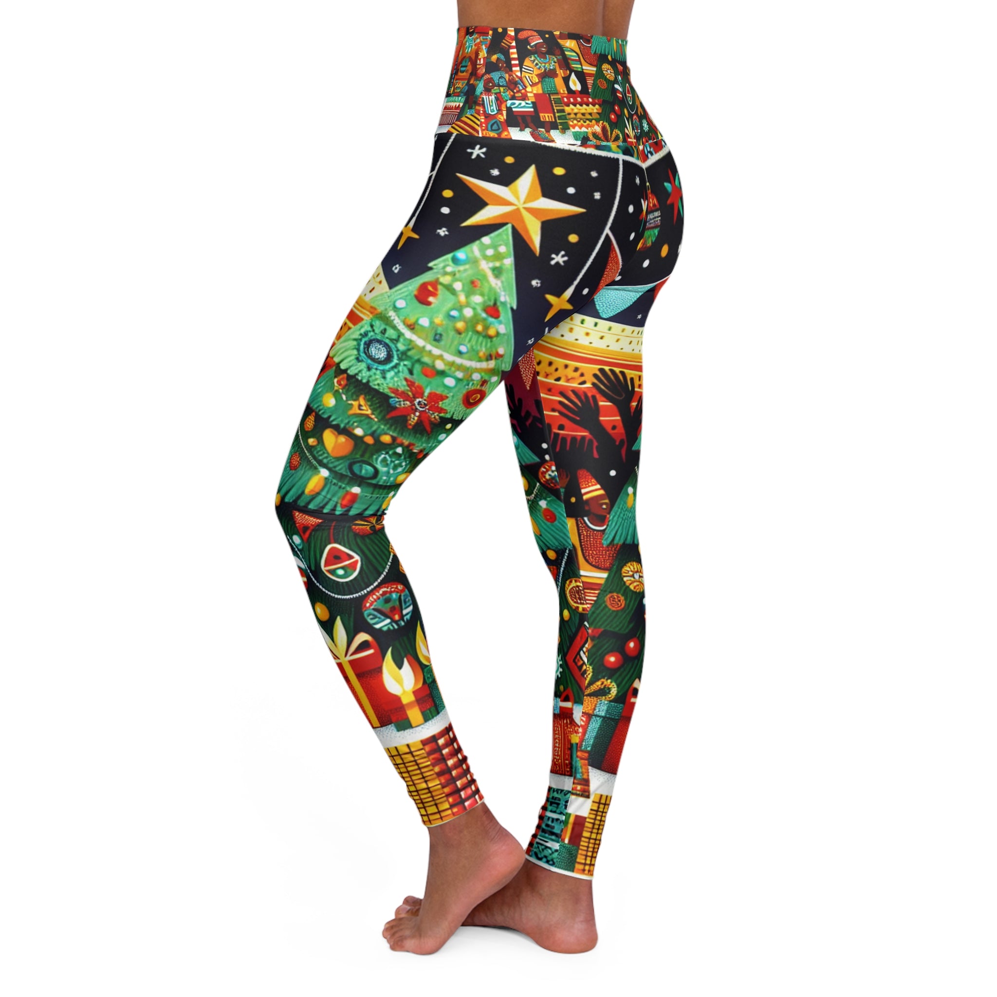Christmas Time Vibrant Leggings