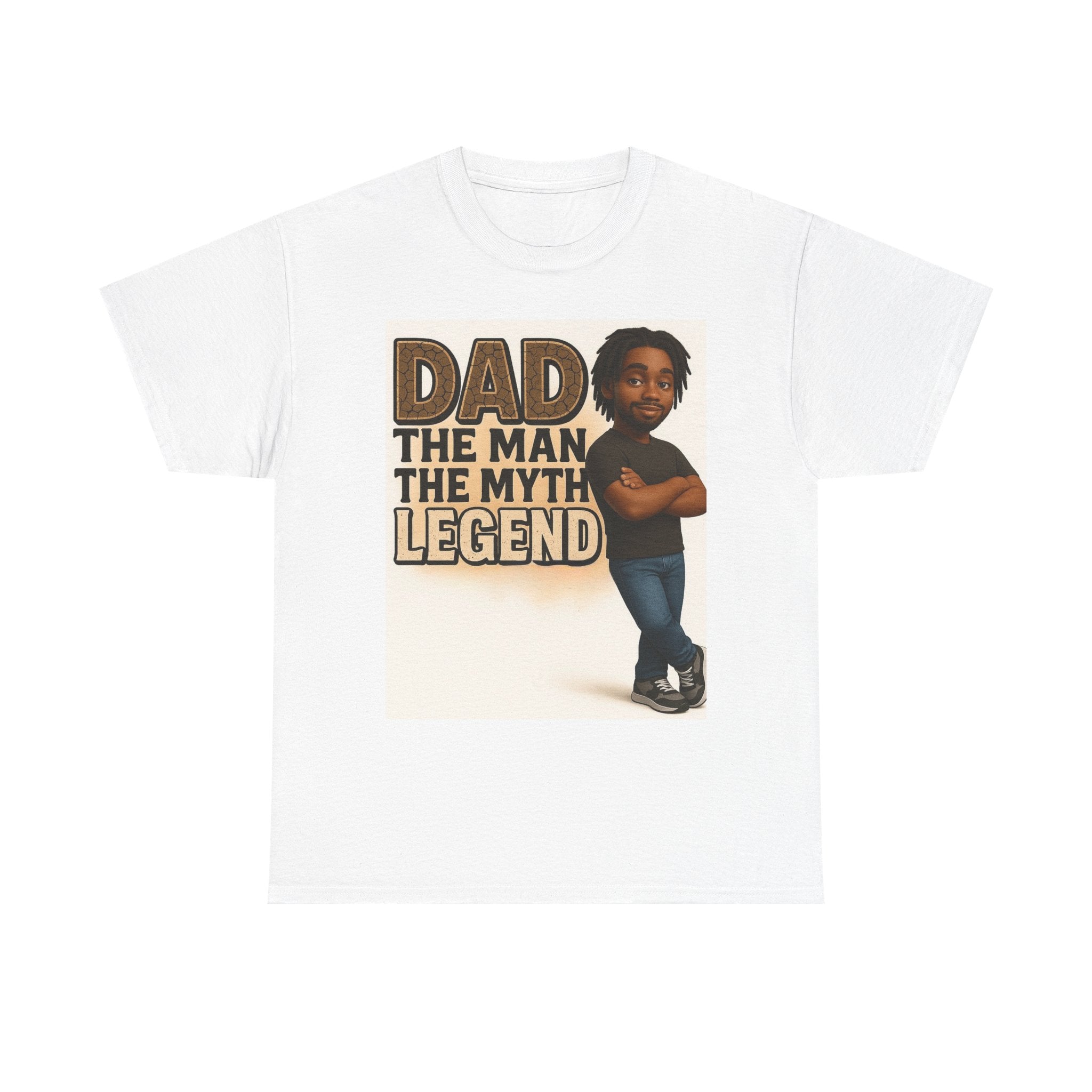 Daddy Legend  Heavy Cotton Tee | Perfect Gift for Father's Day, Birthday, Casual Wear, Family Gatherings, Everyday Comfort