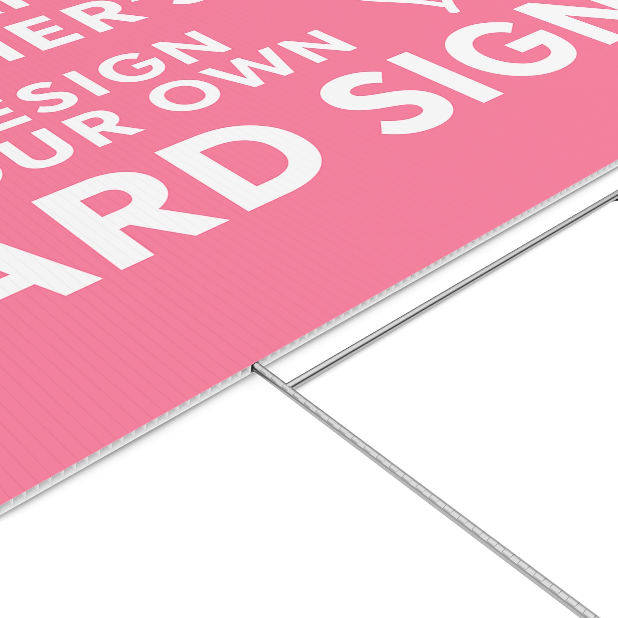 Customizable Mother's Day Lawn Sign - Design Your Own Yard Sign