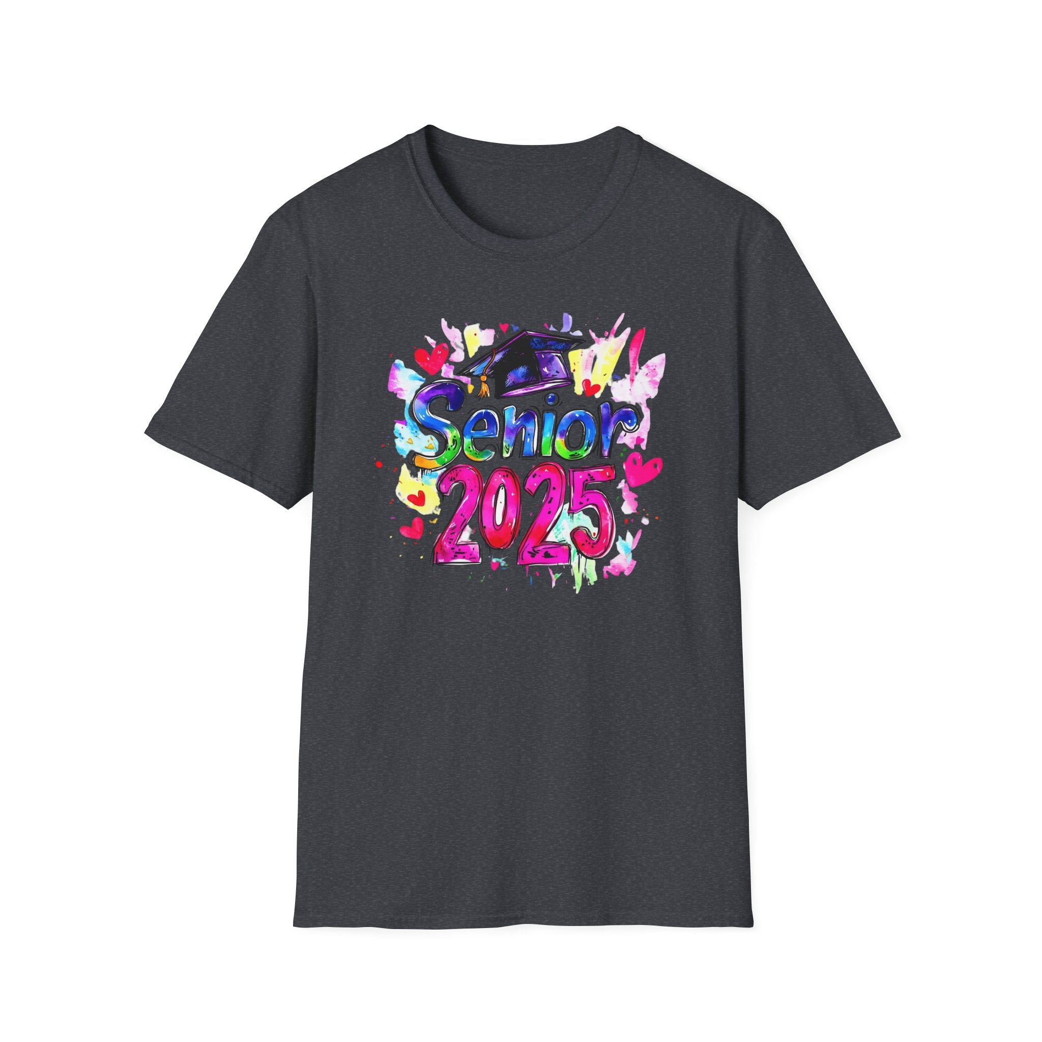 Senior 2025 Unisex Softstyle T-Shirt - Celebrate Graduation