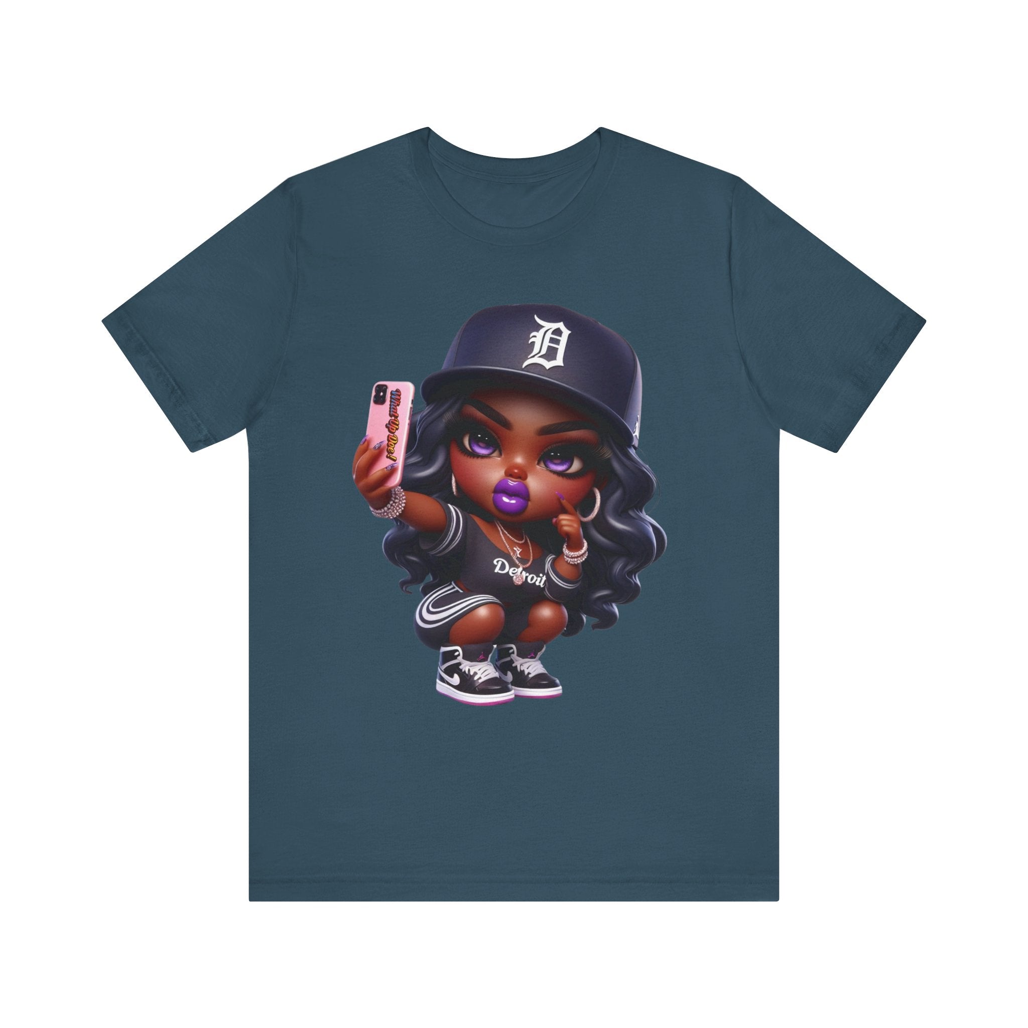 What Up Doe Trendy Graphic Tee for Selfie Lovers - Unisex Jersey Short Sleeve