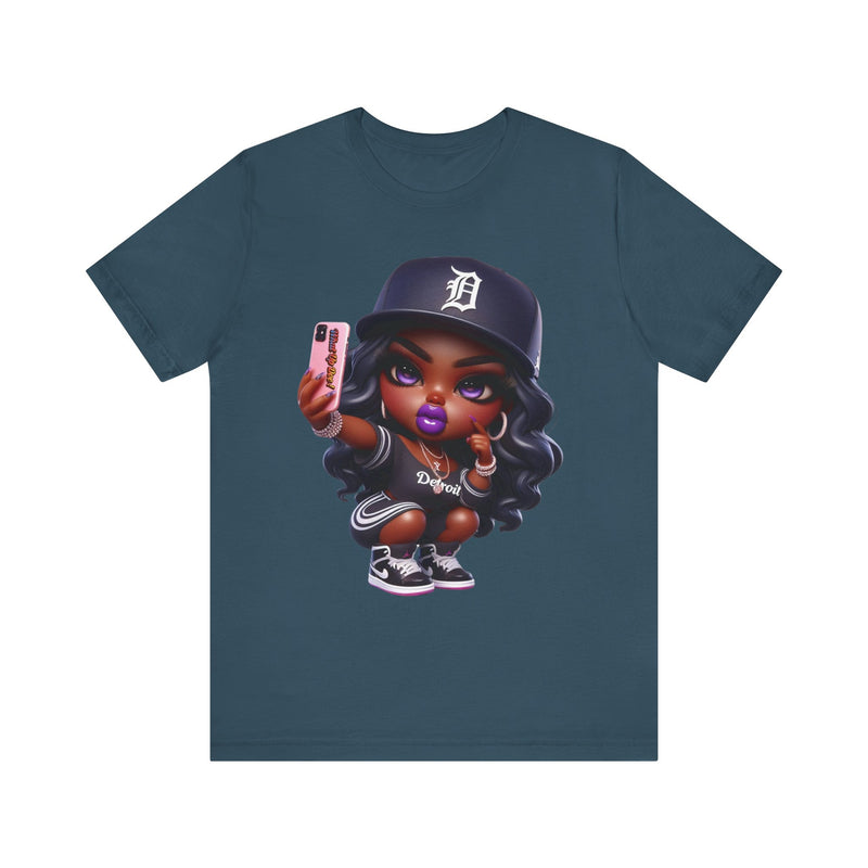 What Up Doe Trendy Graphic Tee for Selfie Lovers - Unisex Jersey Short Sleeve