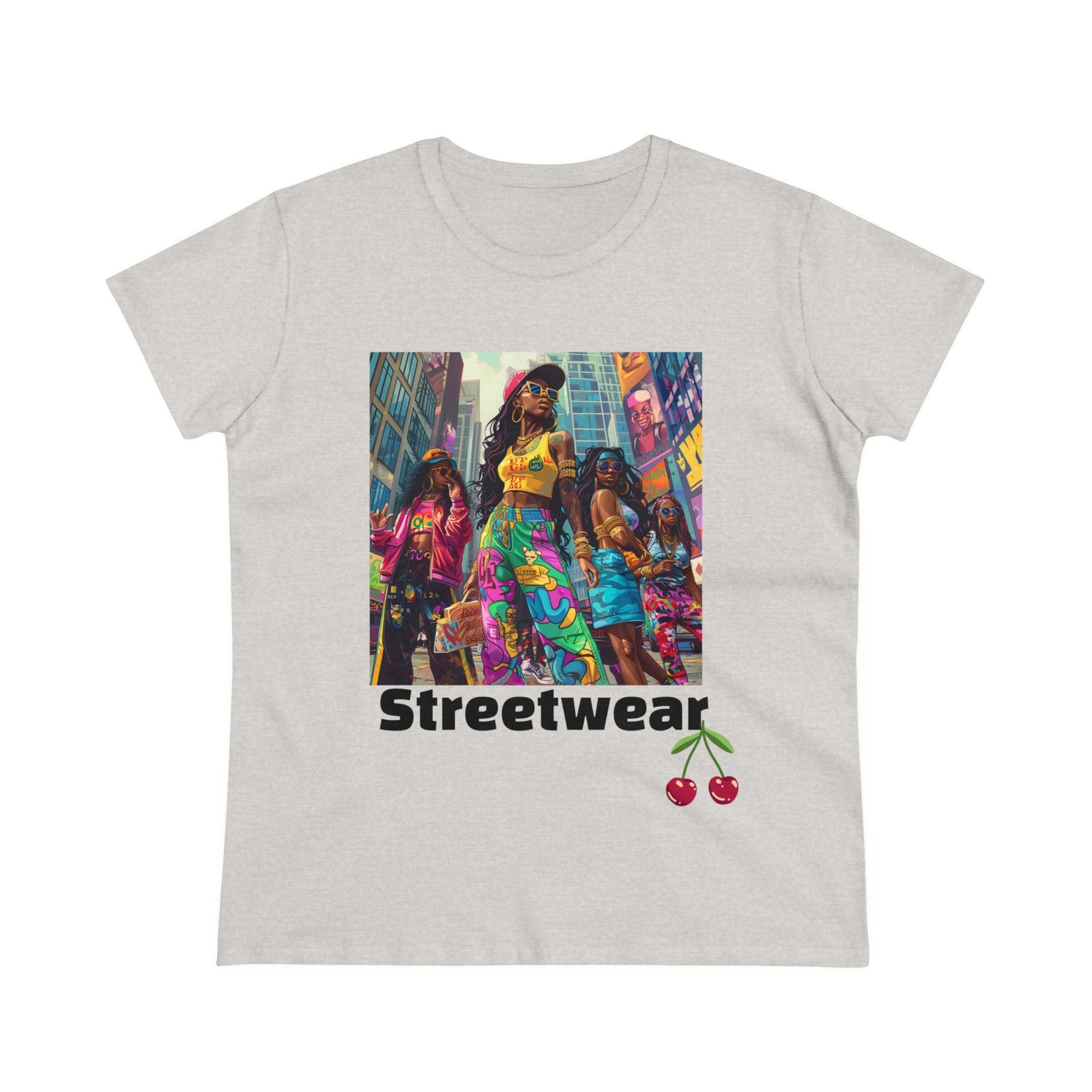 Streetwear Women's Cotton Tee - ShopEbonyMonique
