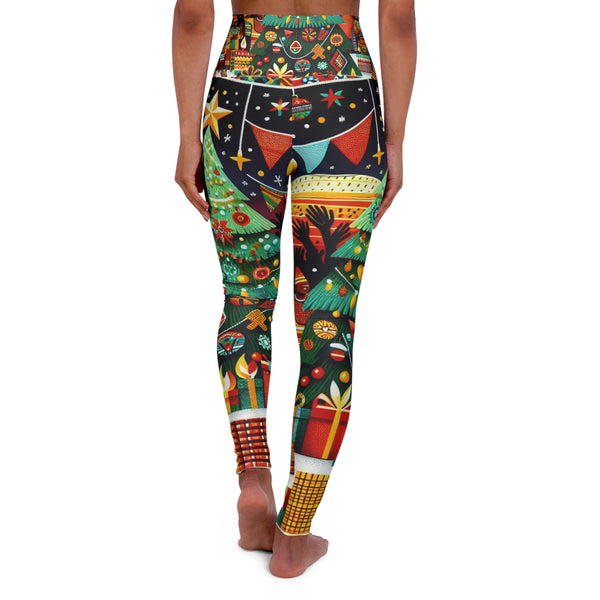 Christmas Time Vibrant Leggings