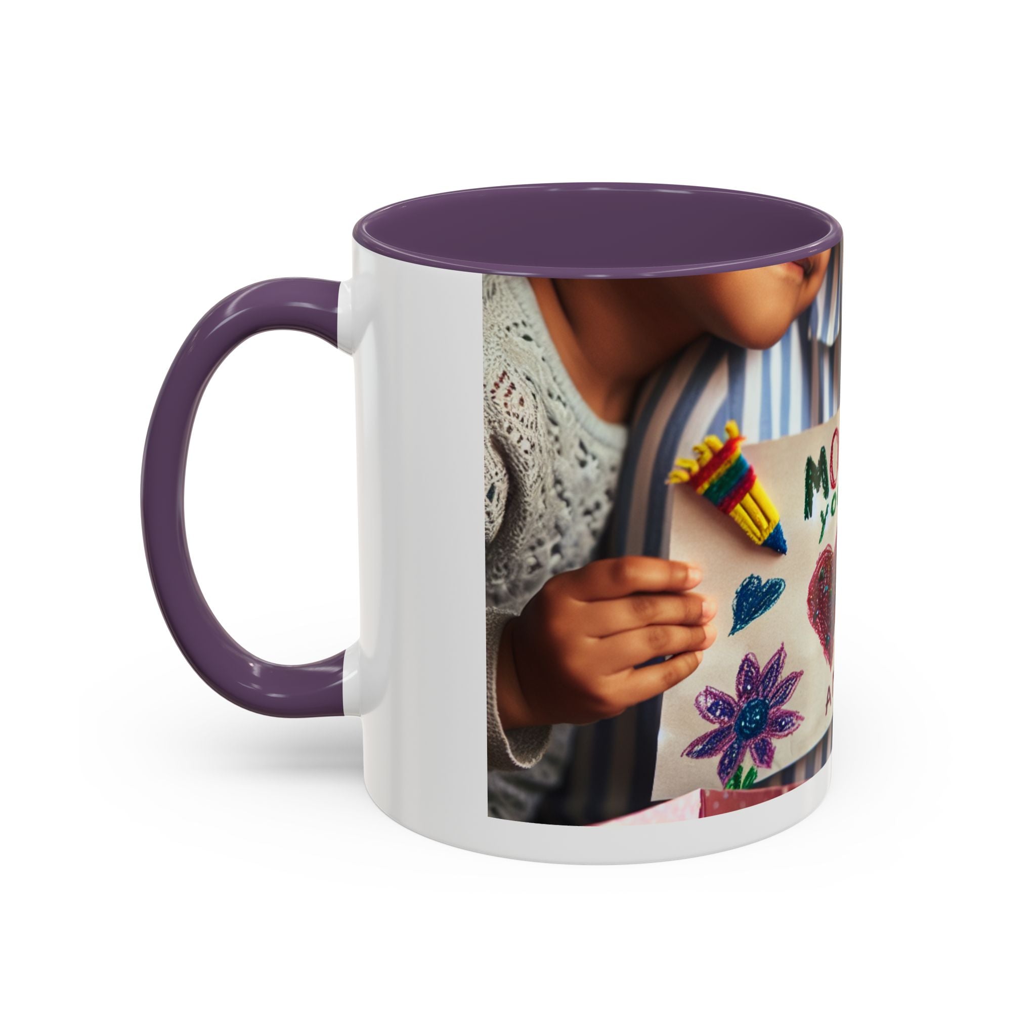 Mommy Appreciation Accent Coffee Mug - Heartfelt Gift for Mother's Day
