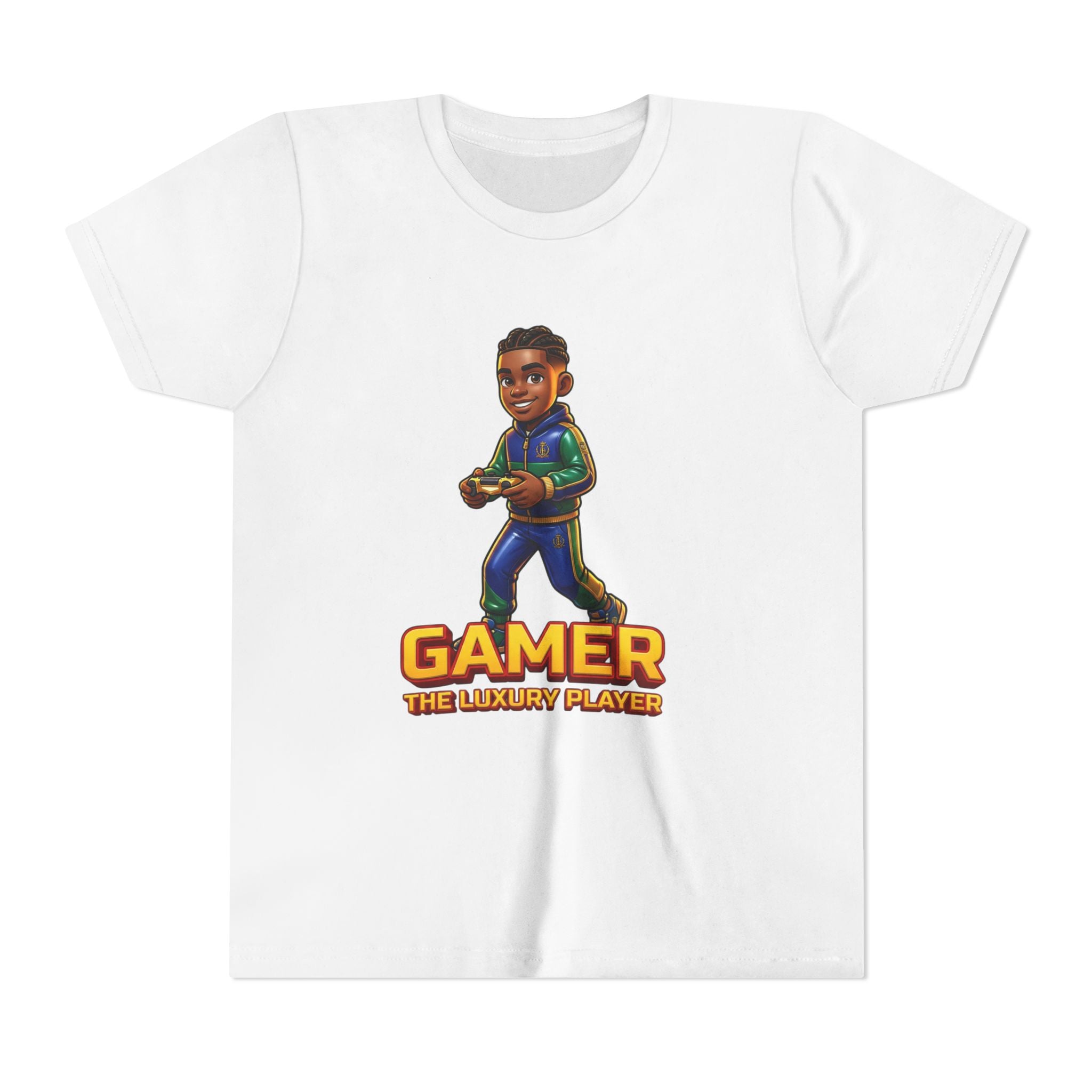 Youth Gamer T-Shirt — "Gamer The Next Player" Kids Video Game Tee
