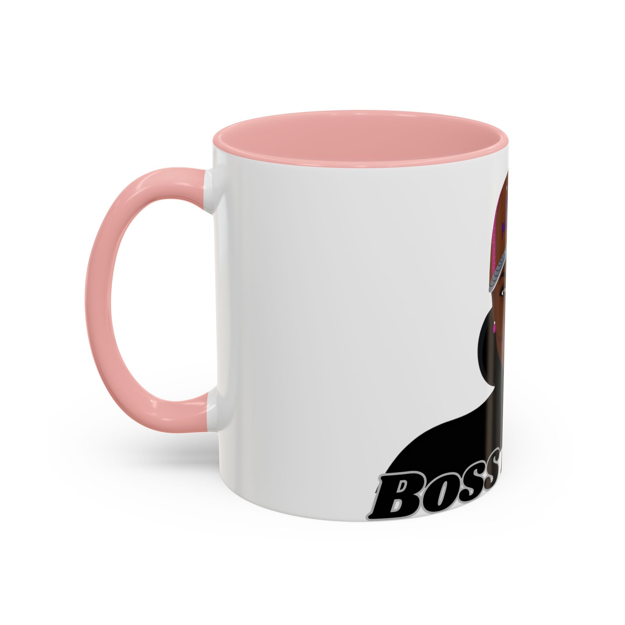 Boss Mama Accent Coffee Mug - Empowerment Gift for Strong Women
