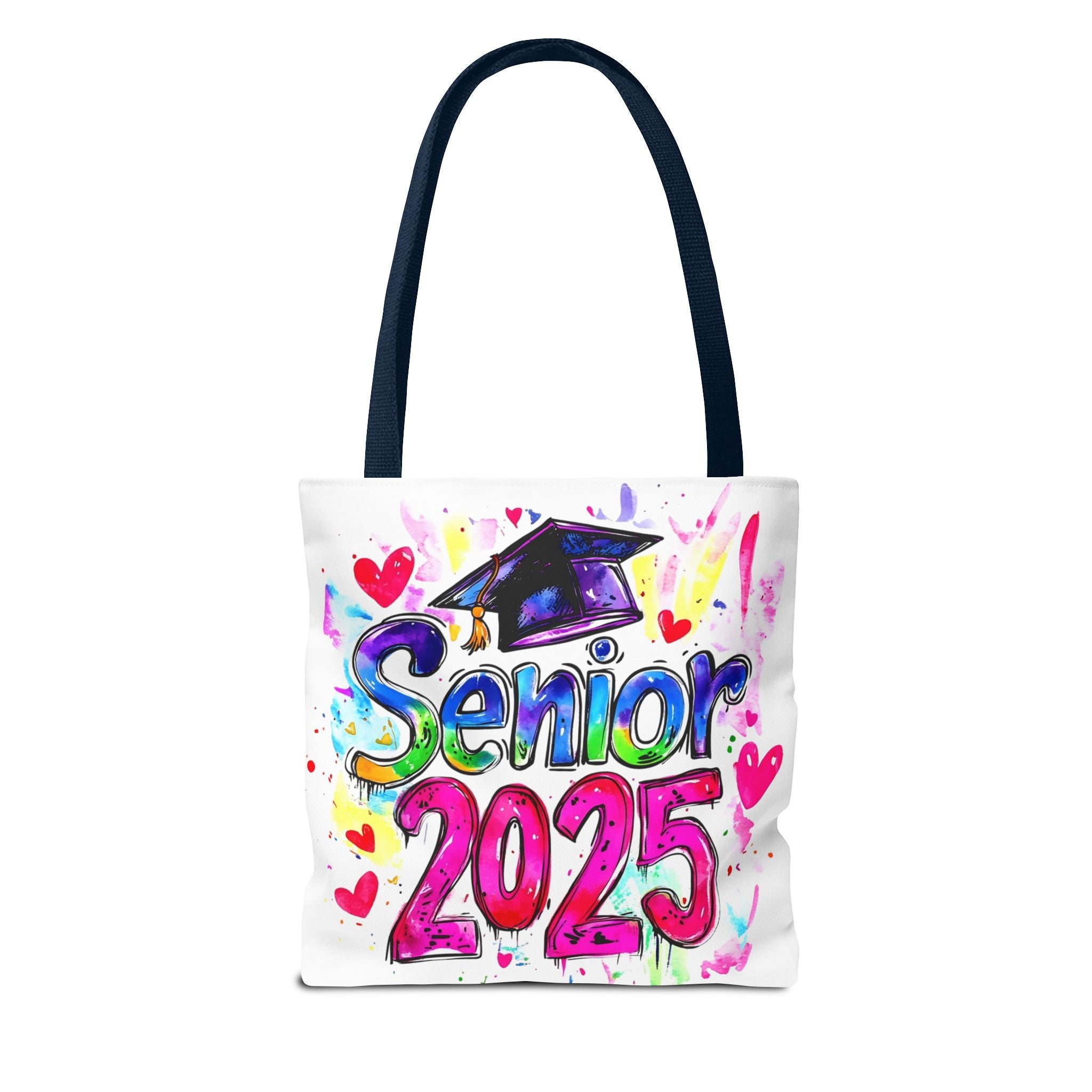 Colorful Senior 2025 Graduation Tote Bag