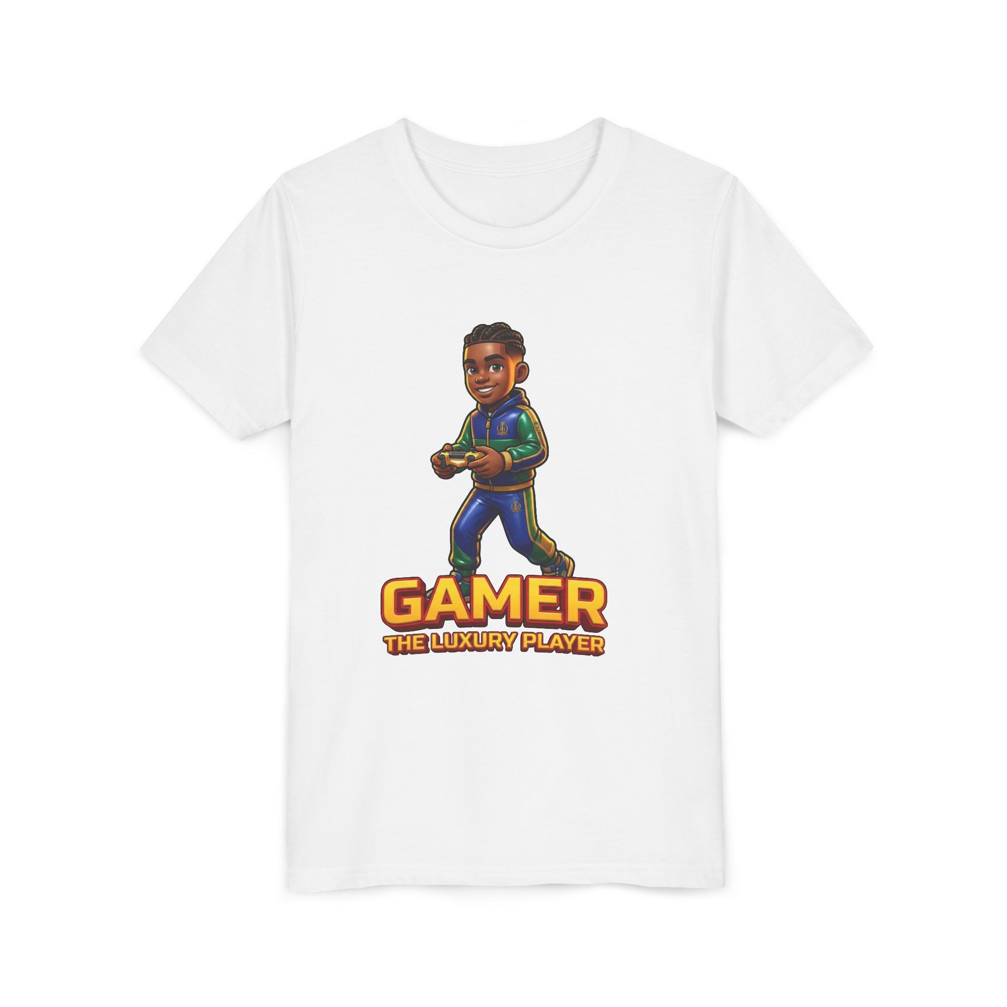 Youth Gamer T-Shirt — "Gamer The Next Player" Kids Video Game Tee