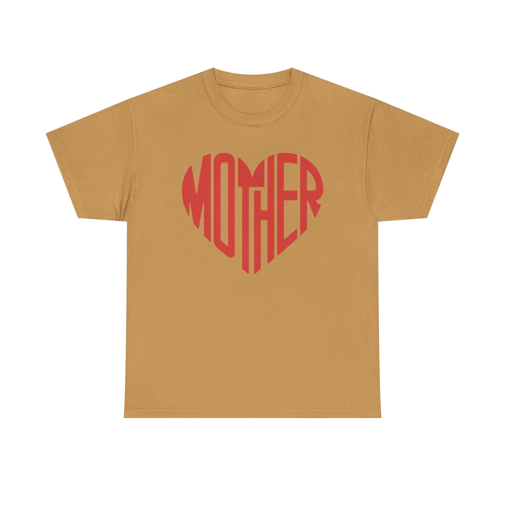 Mother Heart Unisex Heavy Cotton Tee - Perfect Gift for Mother's Day
