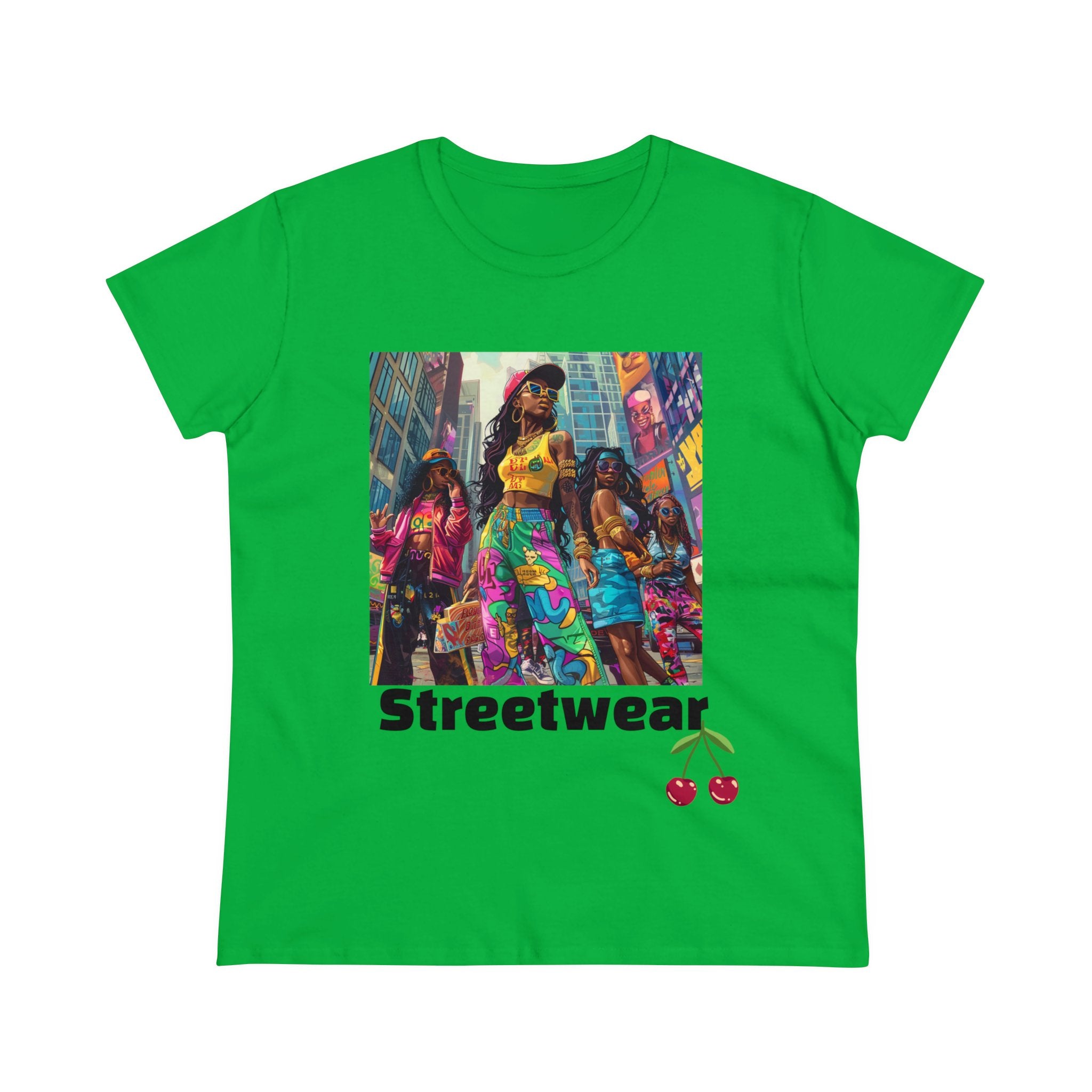 Streetwear Women's Cotton Tee - ShopEbonyMonique