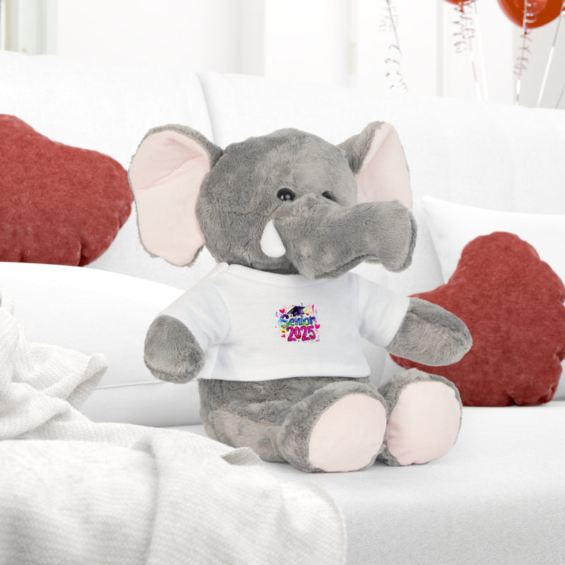 Graduation Plush Toy with Custom T-Shirt - 2025 Celebration Bear