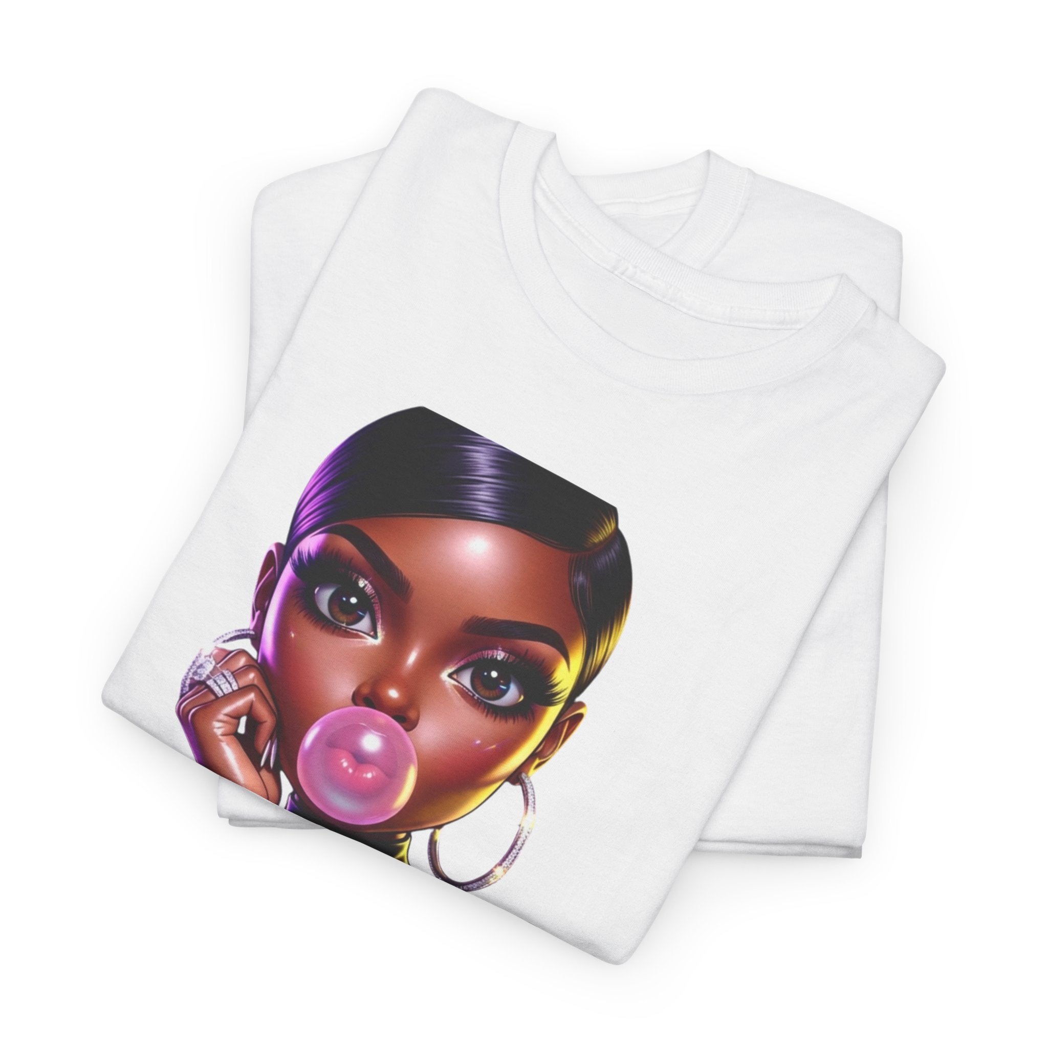 Love Bubblegum Tee — Black Girl Magic Graphic T-Shirt