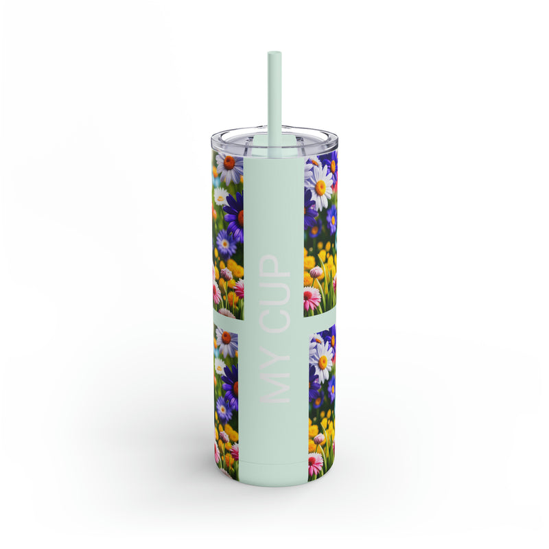 My Cup Skinny Matte Tumbler, 20oz - ShopEbonyMonique