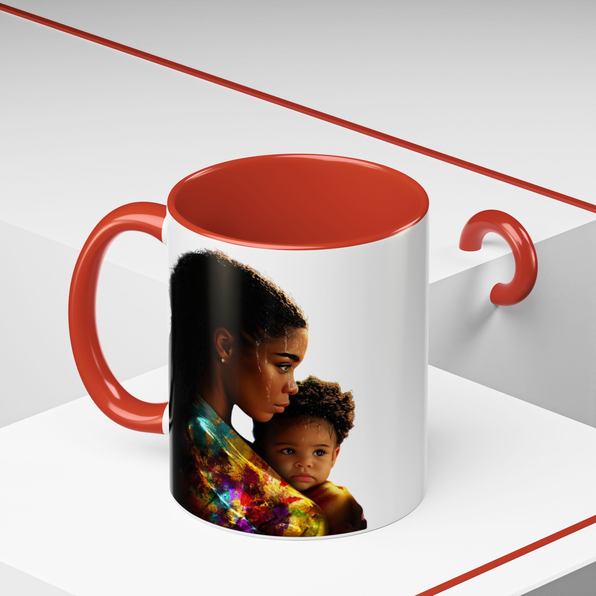Ain't No Hood Like Motherhood Coffee Mug - 11/15oz Accent Mug for Moms