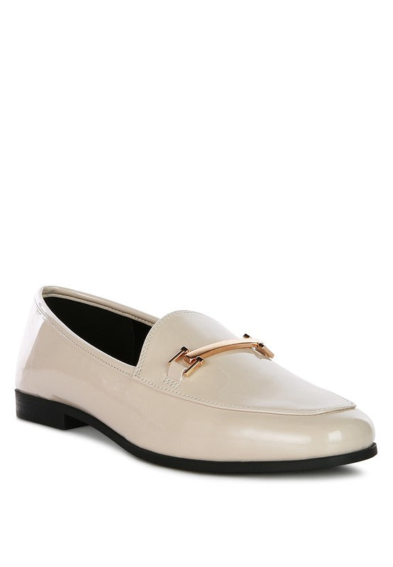 EM Faux Leather Semi Casual Loafers - ShopEbonyMonique