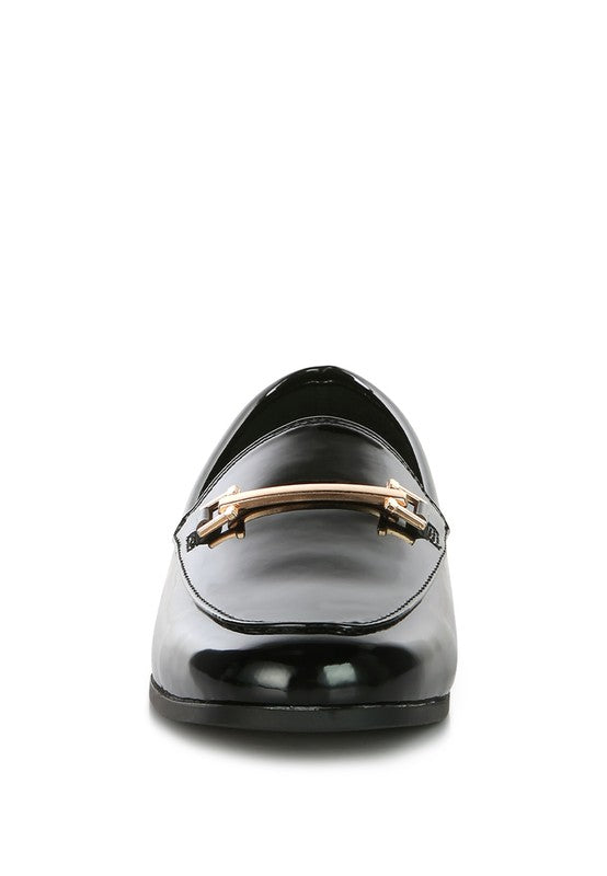 EM Faux Leather Semi Casual Loafers - ShopEbonyMonique