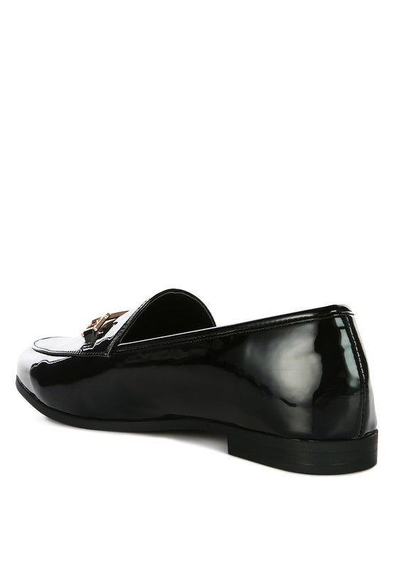 EM Faux Leather Semi Casual Loafers - ShopEbonyMonique