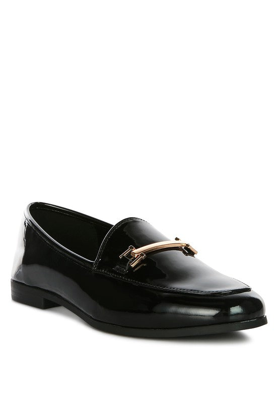 EM Faux Leather Semi Casual Loafers - ShopEbonyMonique