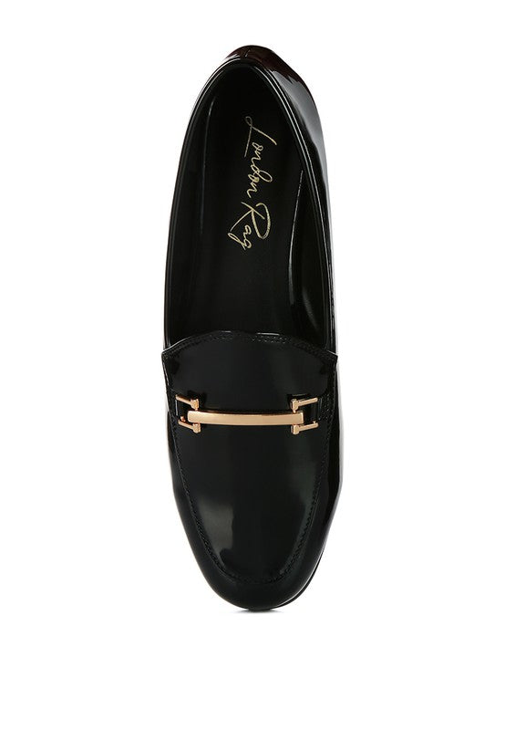 EM Faux Leather Semi Casual Loafers - ShopEbonyMonique