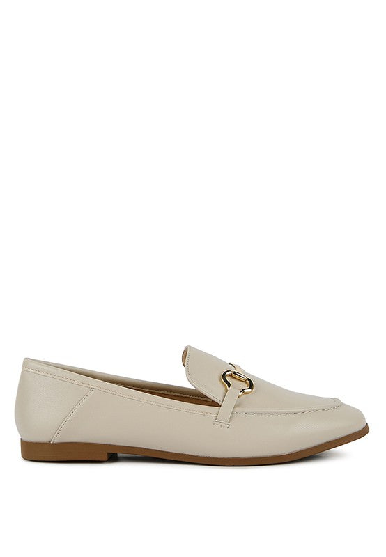 EM Semi Casual Faux Leather Loafers - ShopEbonyMonique