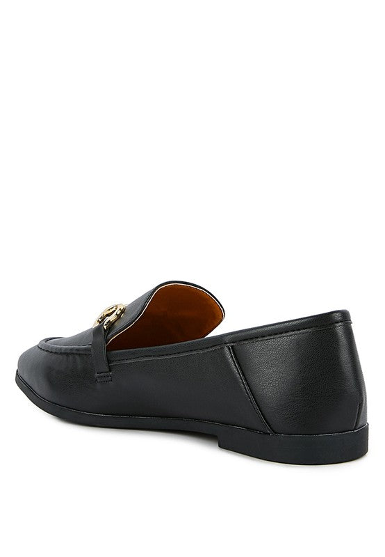 EM Semi Casual Faux Leather Loafers - ShopEbonyMonique