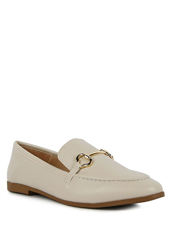 EM Semi Casual Faux Leather Loafers - ShopEbonyMonique