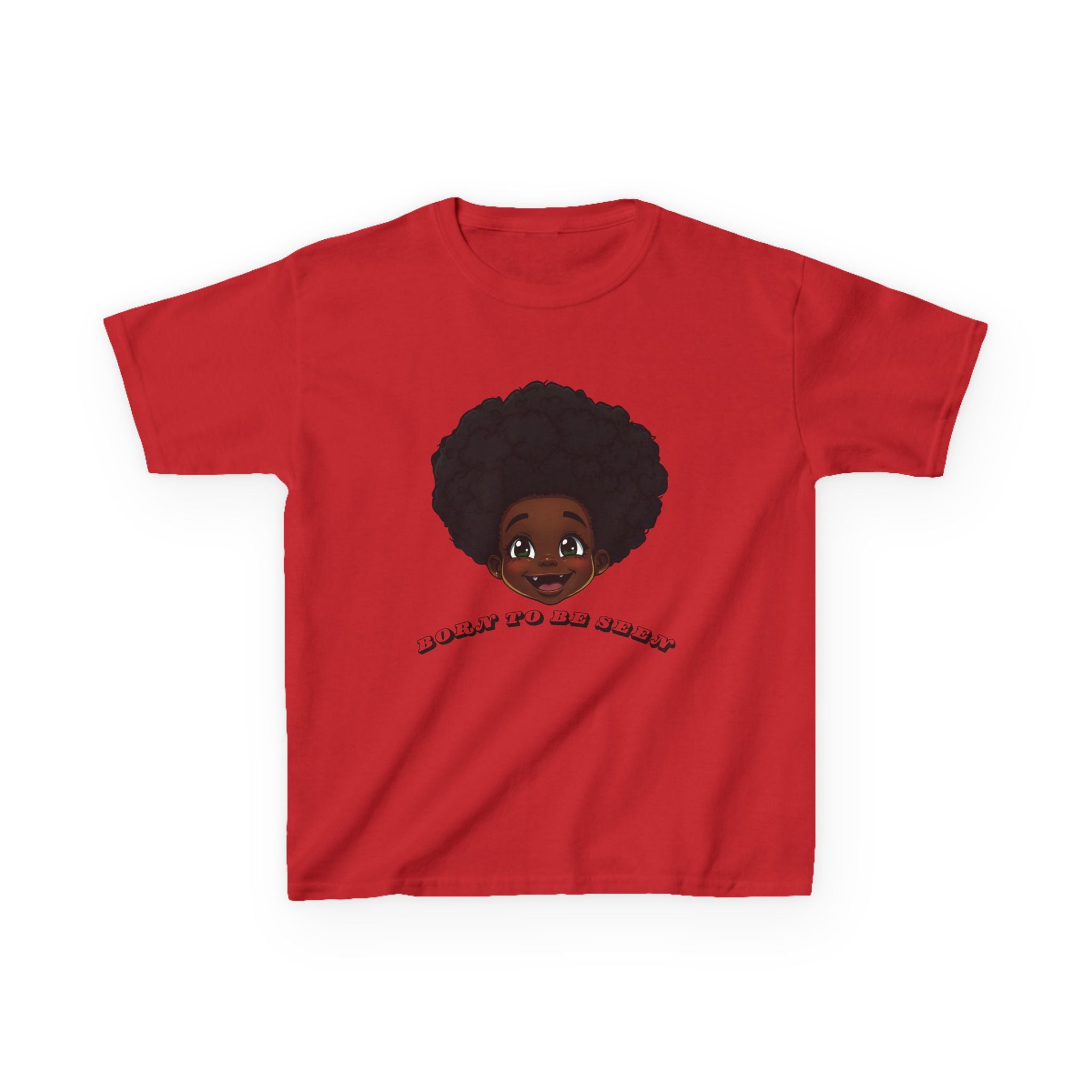 Cute Kids Graphic Tee, Fun Child's T-Shirt, Adorable Gift for Kids, Black Child Tee, Playful Summer Shirt