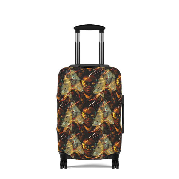 Afro Hero Luggage Cover