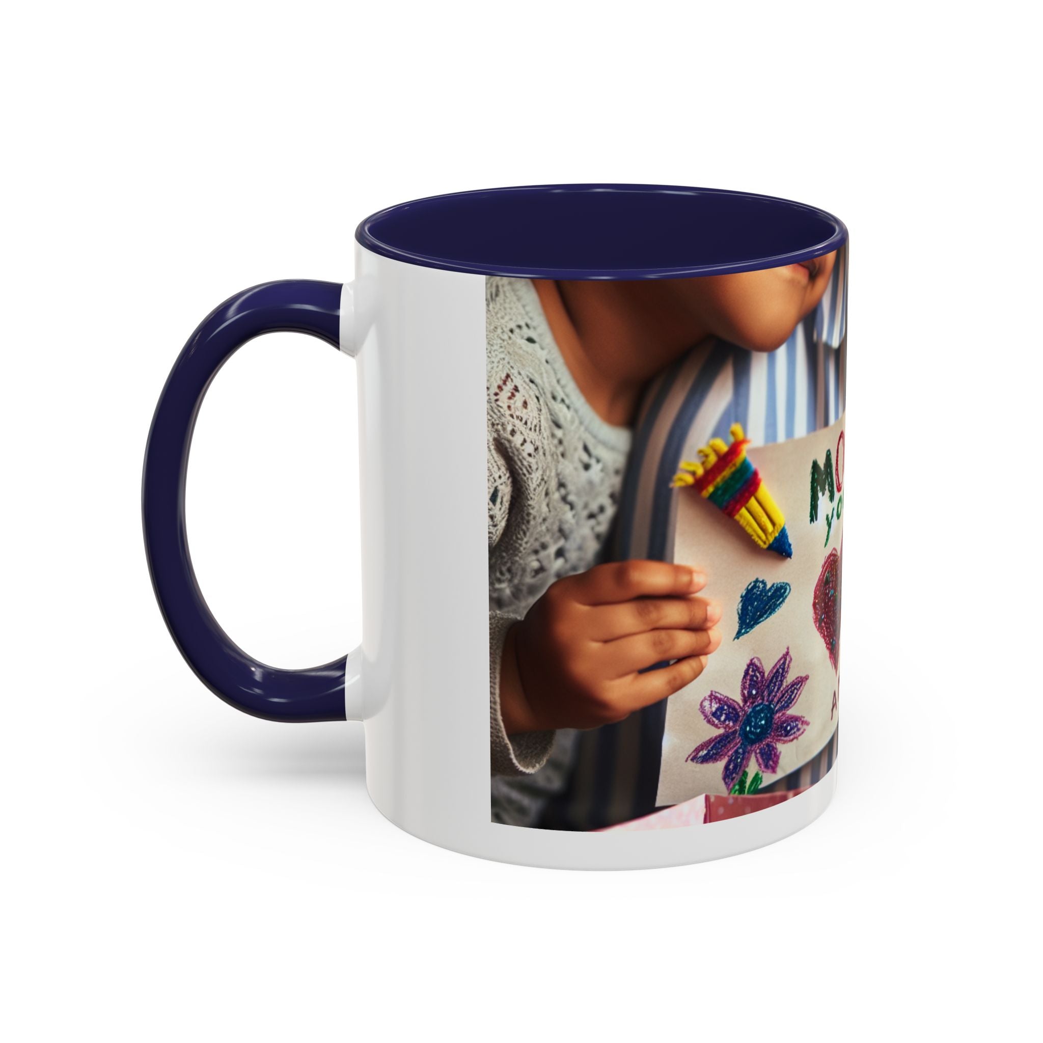Mommy Appreciation Accent Coffee Mug - Heartfelt Gift for Mother's Day