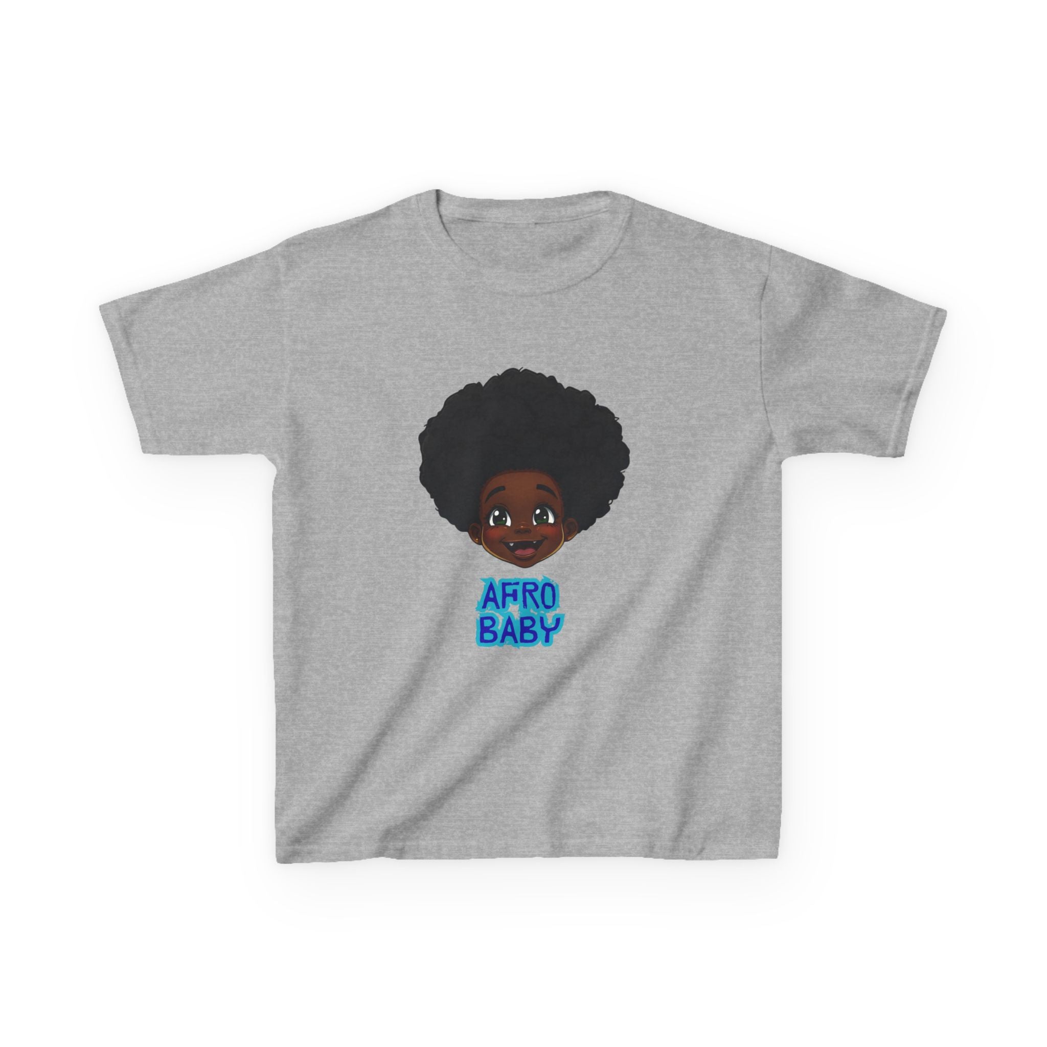 Cute Afro Baby Kids Tee, African American Shirt, Black Pride Clothing, Gift for Kids, Toddler Birthday Outfit, Everyday Wear