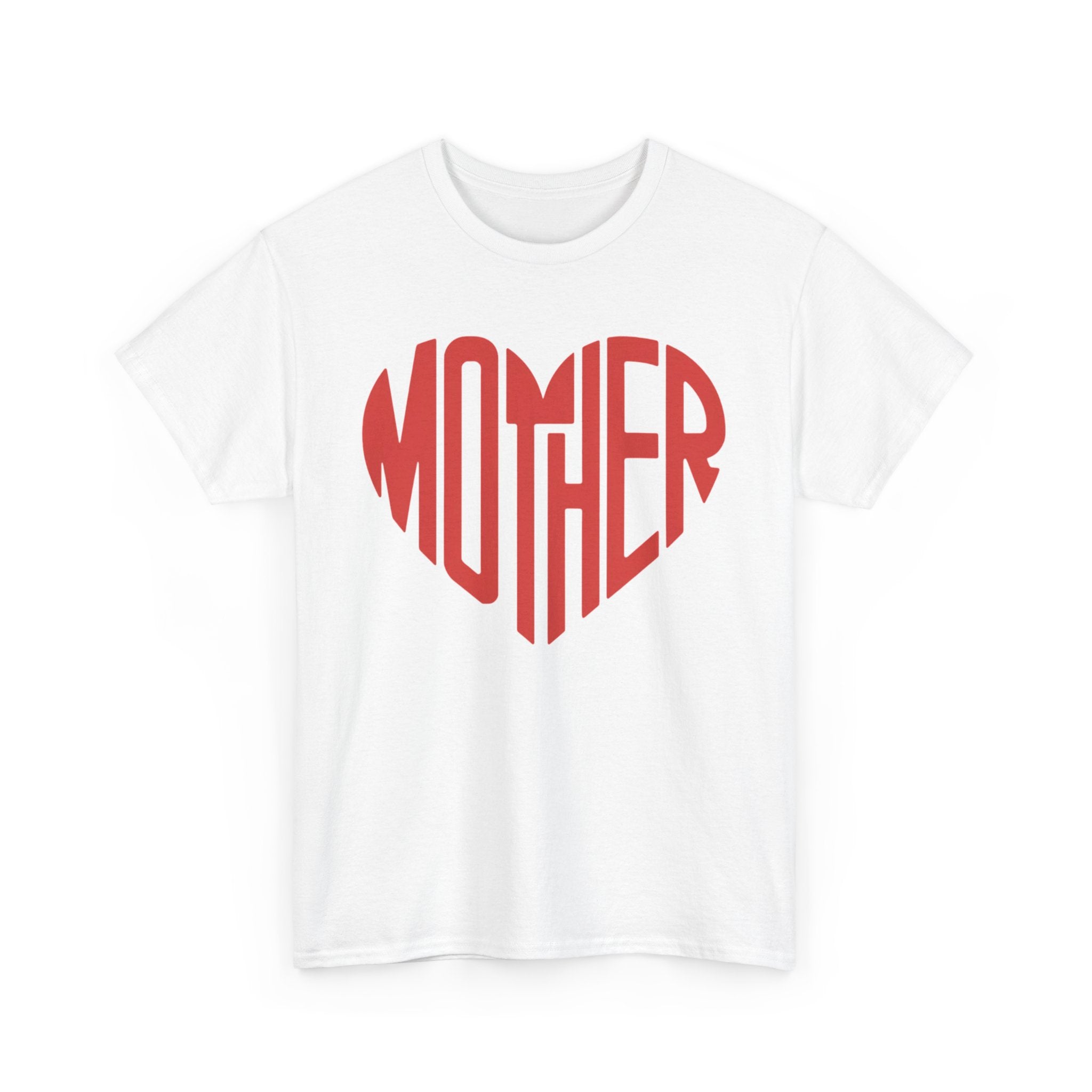 Mother Heart Unisex Heavy Cotton Tee - Perfect Gift for Mother's Day
