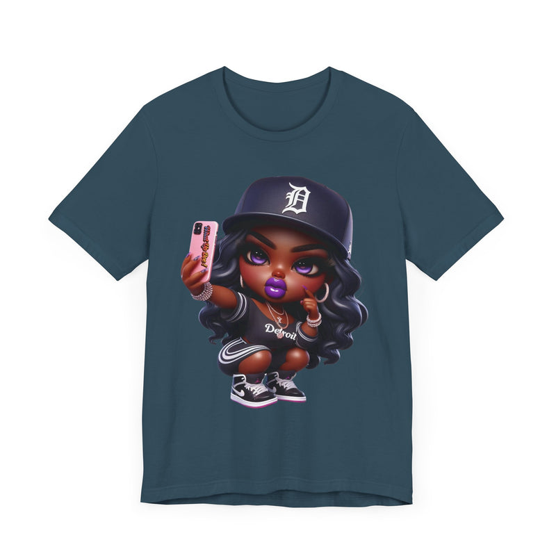 What Up Doe Trendy Graphic Tee for Selfie Lovers - Unisex Jersey Short Sleeve
